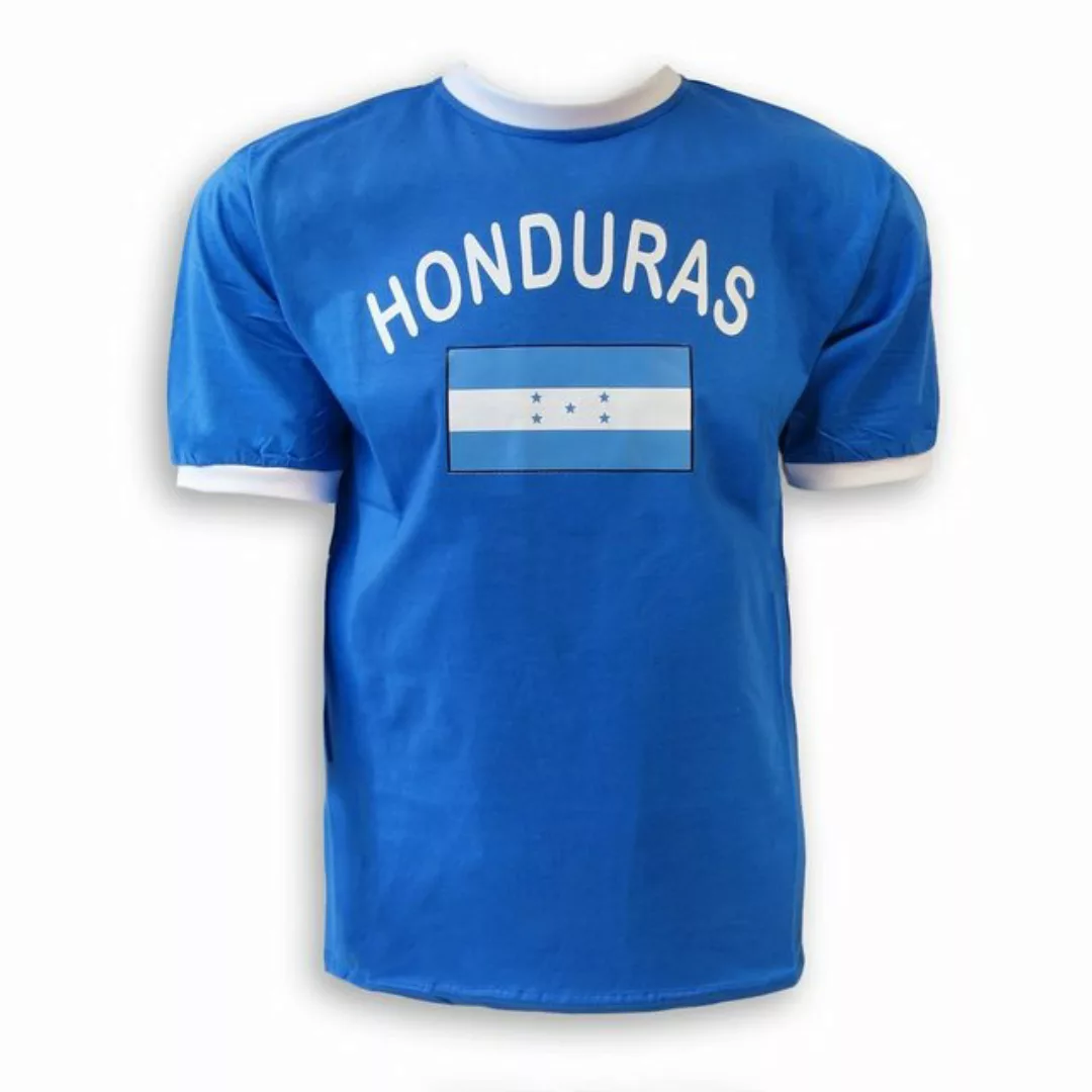 Sonia Originelli T-Shirt Fan-Shirt "Honduras" Unisex Fußball WM EM Herren T günstig online kaufen