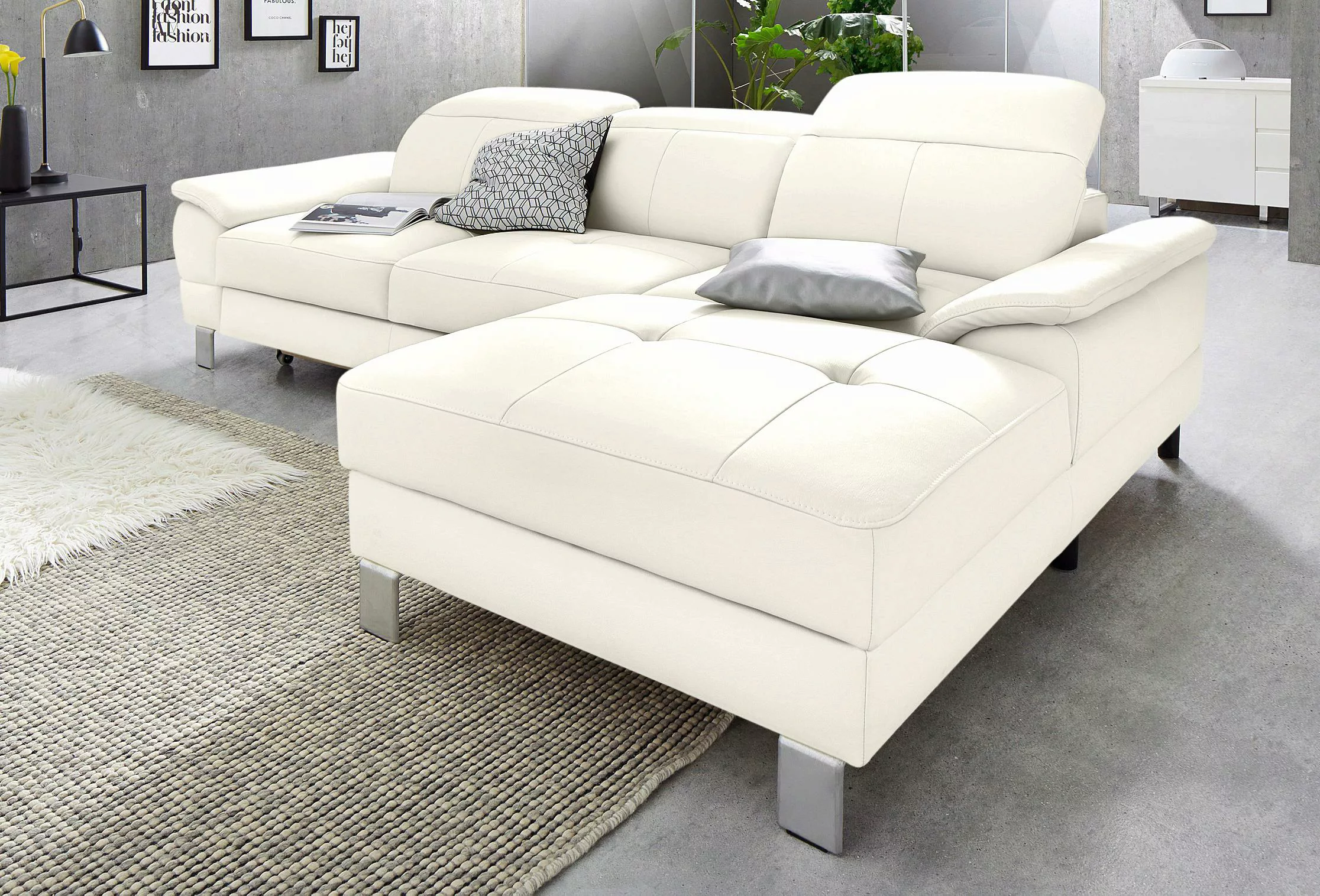exxpo - sofa fashion Ecksofa »Mantua 2« günstig online kaufen