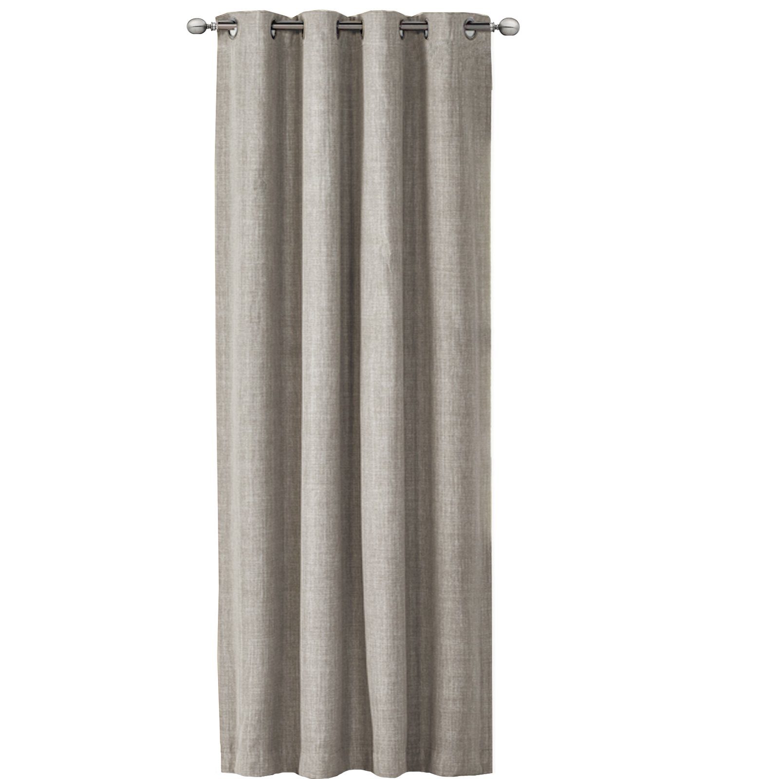 JEMIDI Gardine Vorhang blickdicht, 140x245cm, Ösen, günstig online kaufen