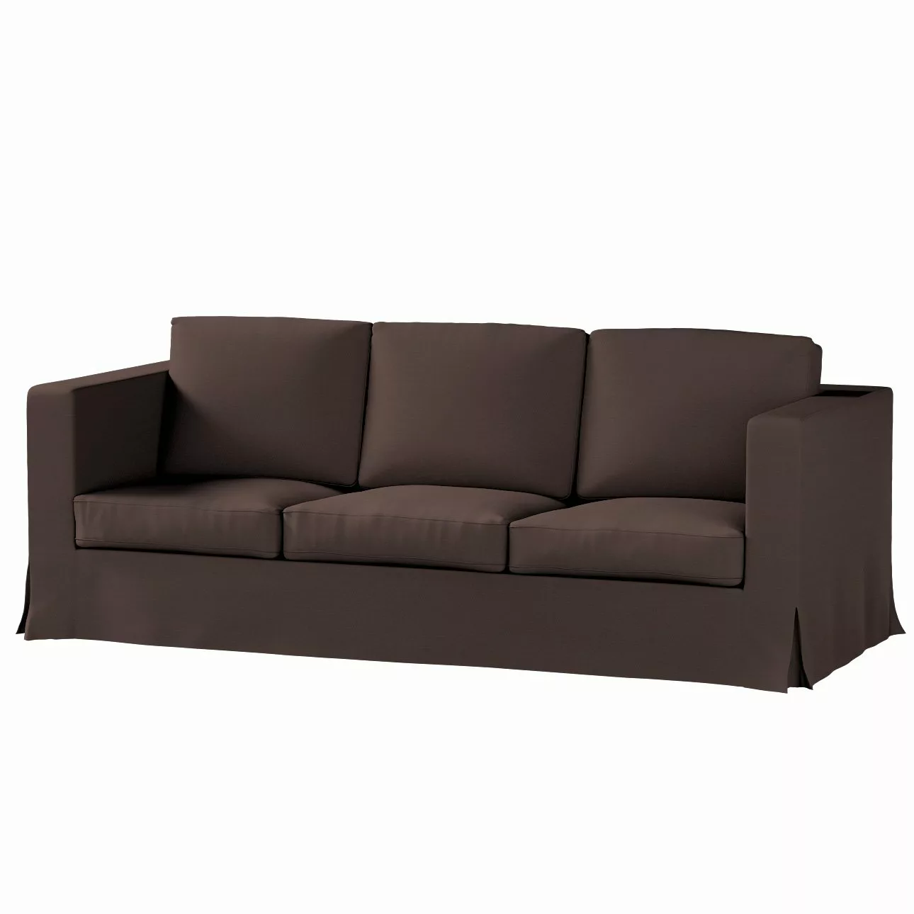 Bezug für Karlanda 3-Sitzer Sofa nicht ausklappbar, lang, Kaffee, Bezug für günstig online kaufen