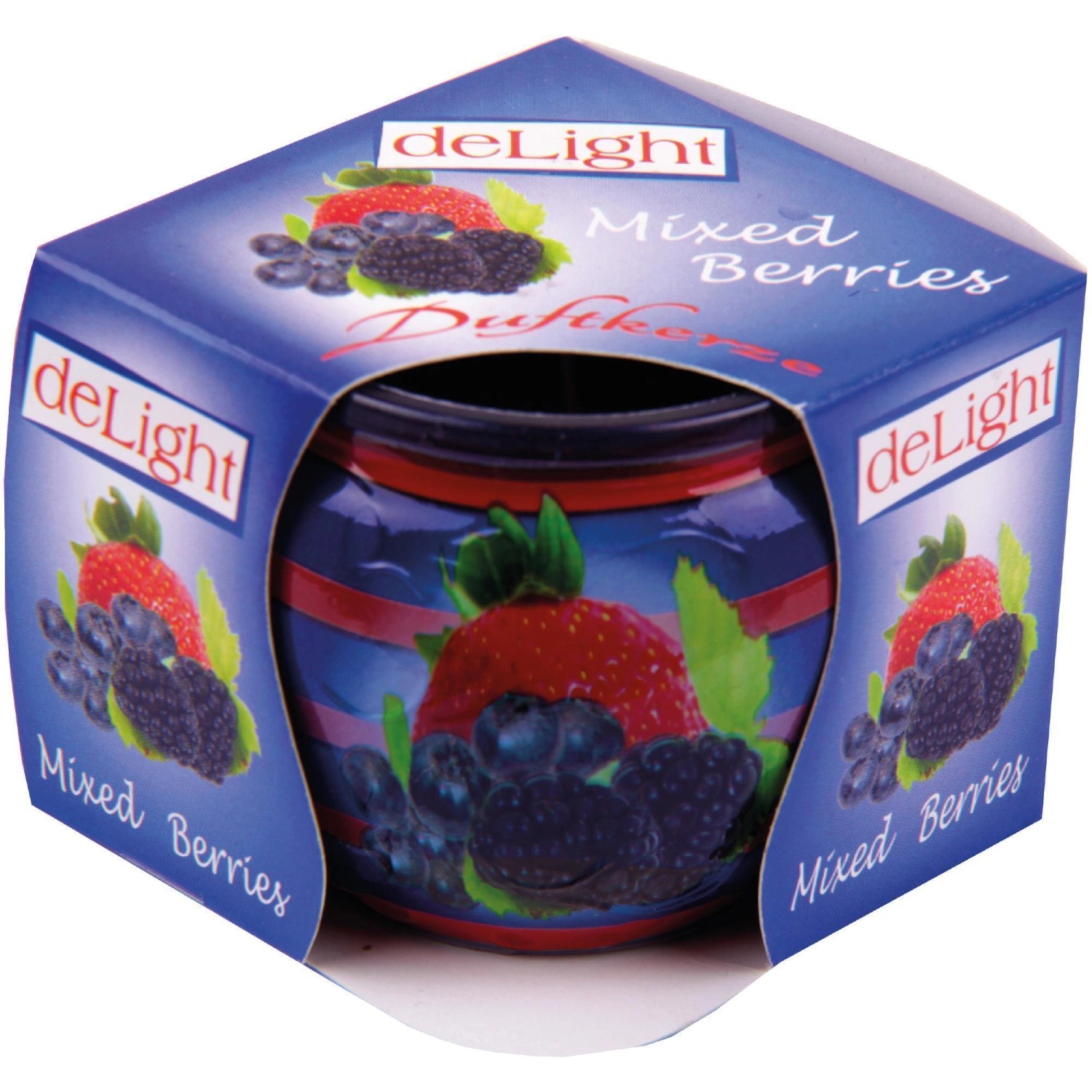 HS Candle Duftkerze Motiv Kerze Raumduft Mixed Berries günstig online kaufen