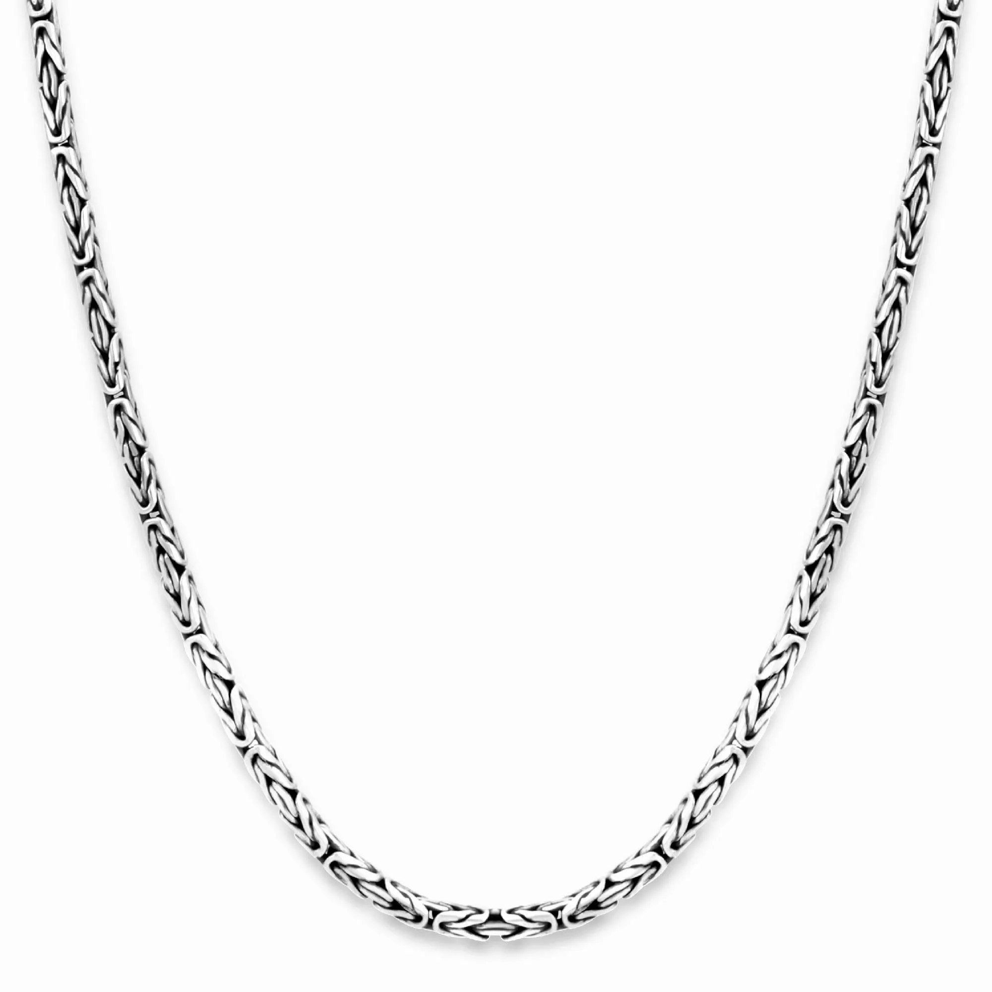 Tony Fein Silberkette Königskette Oxidiert 2,5mm günstig online kaufen