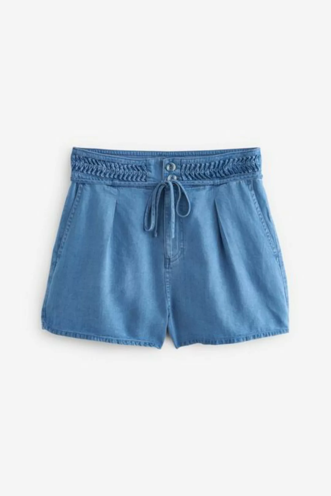 Next Jeansshorts Shorts mit Bindegürtel (1-tlg) günstig online kaufen