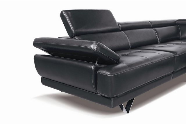 Xlmoebel Ecksofa Neues L-Form Ledersofa mit Medien-TV-Funktion, Multifunkti günstig online kaufen