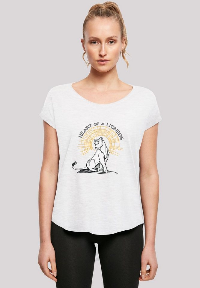 F4NT4STIC T-Shirt Disney König der Löwen Movie Heart Of A Lioness Print günstig online kaufen