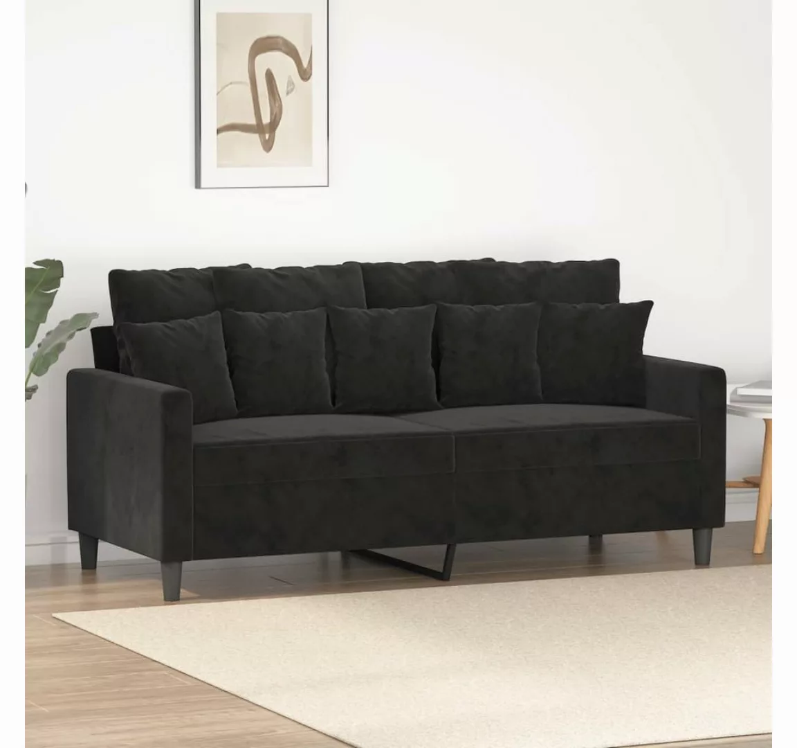 vidaXL Sofa Sofa Samt 3 Sitzer 2 Sitzer Sessel 1 Sitzer verschiedene Farben günstig online kaufen