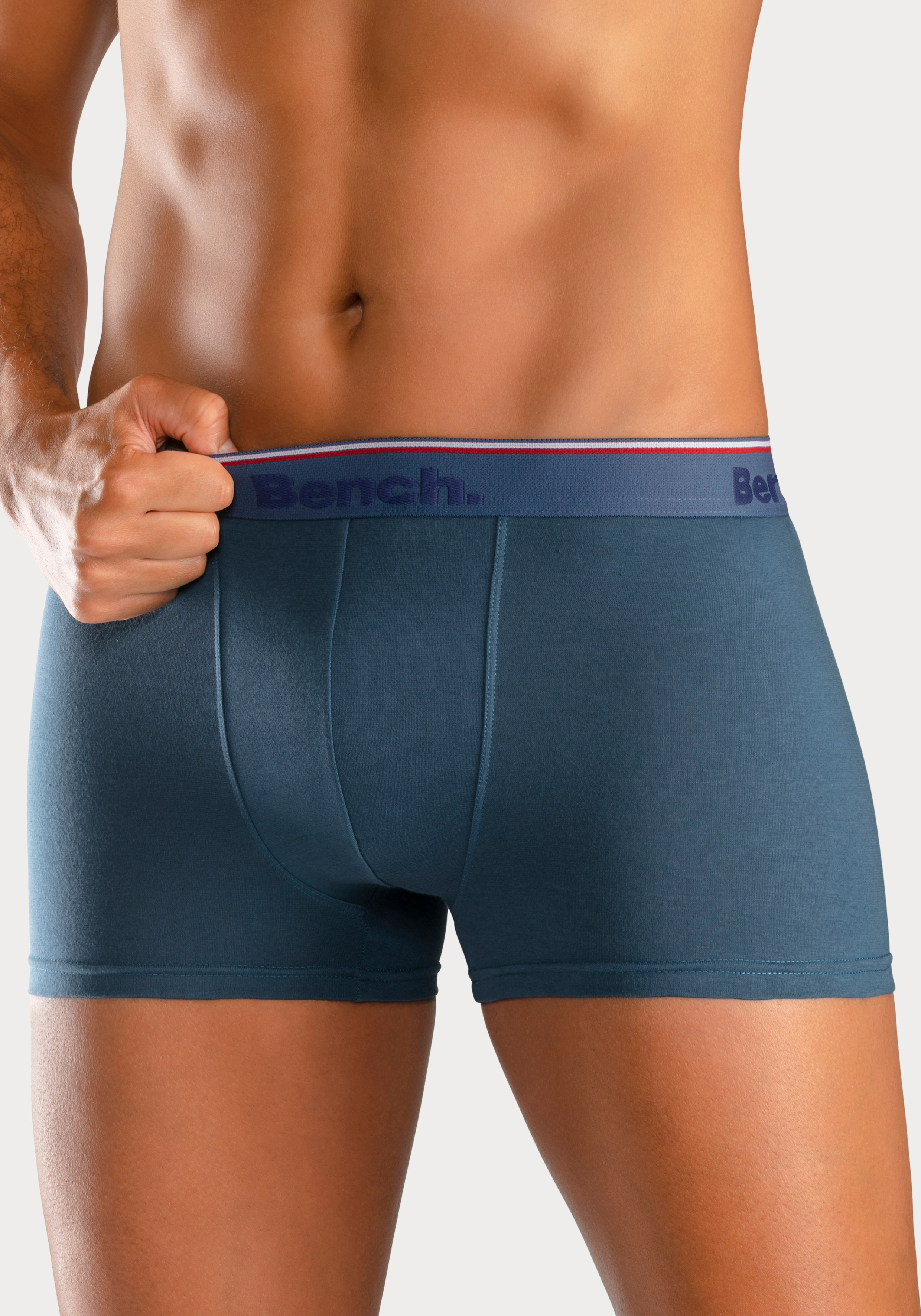 Bench. Boxer "Boxershorts für Herren", (Packung, 4 St.), aus Baumwoll-Mix günstig online kaufen