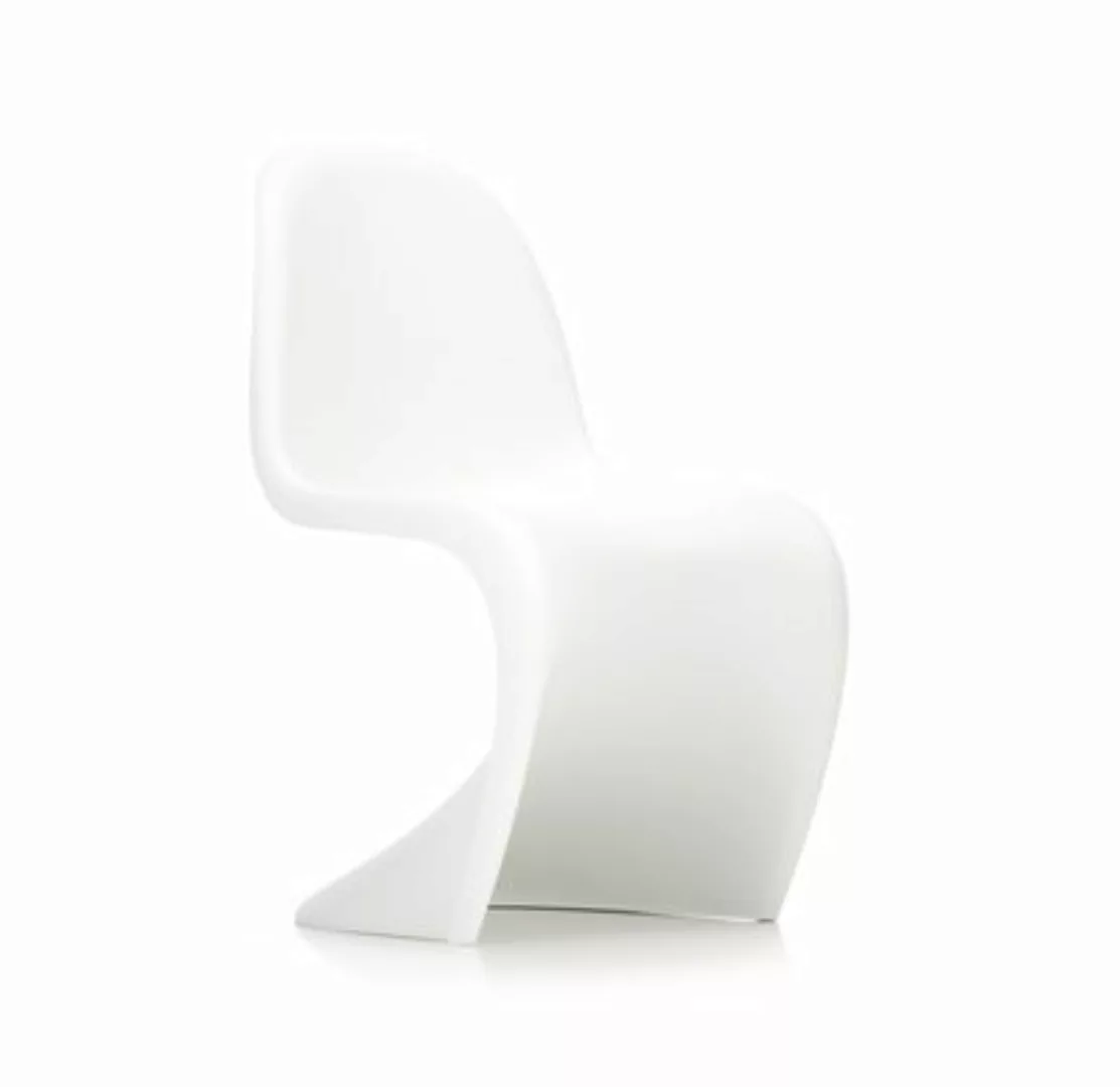 Stuhl Panton Chair plastikmaterial weiß / By Verner Panton, 1959 - Polyprop günstig online kaufen