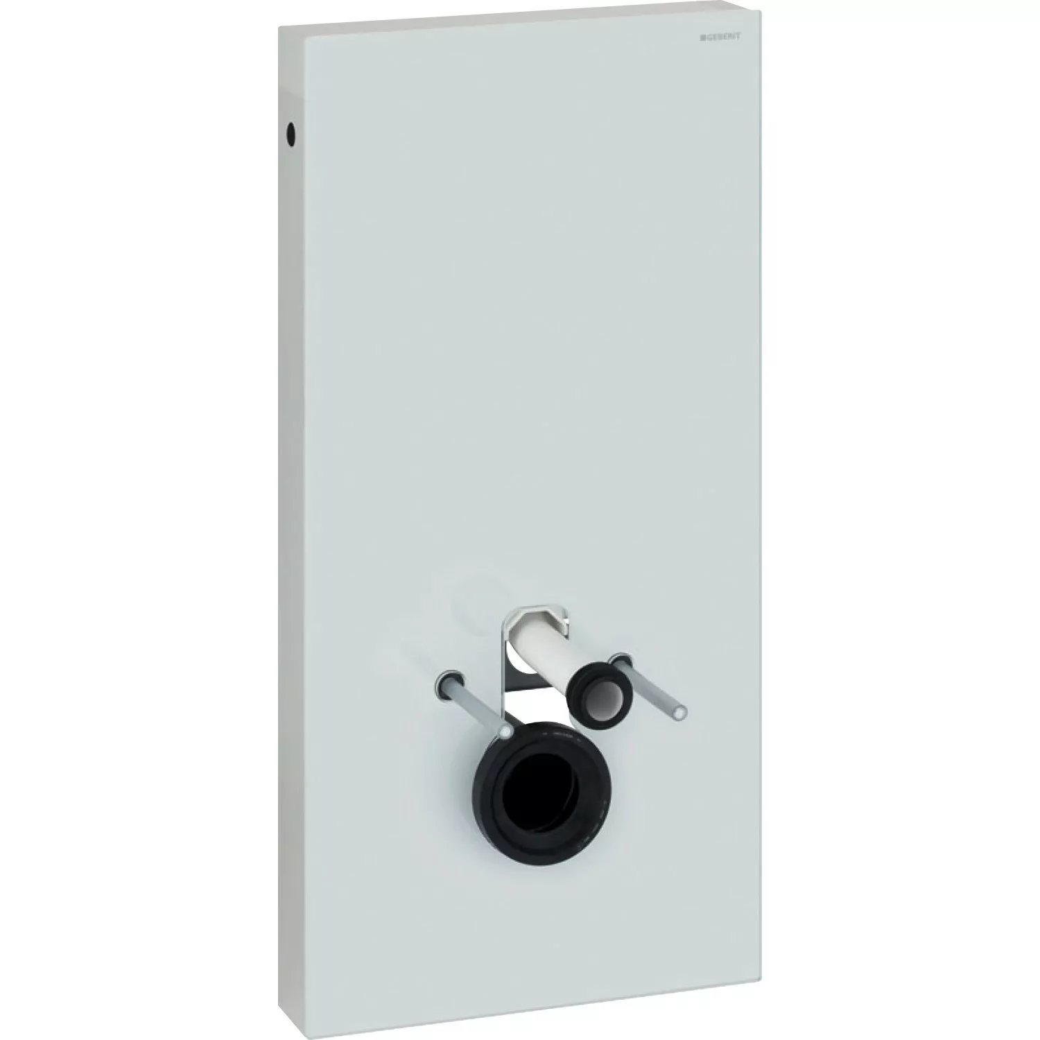 Geberit Sanitärmodul Monolith für Wand-WC 101 cm Glas Weiß günstig online kaufen