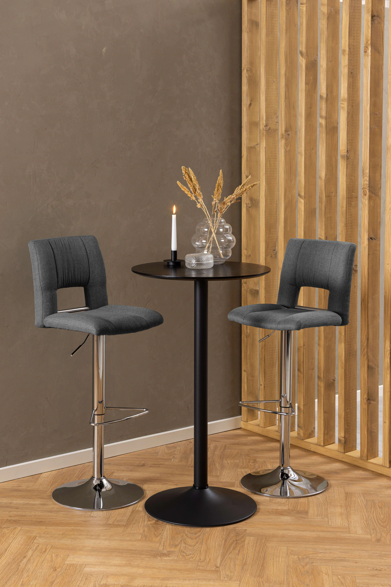 ACTONA GROUP Barhocker "Sylvia Barstuhl, Höhenverstellbar, Chrom,", Trompet günstig online kaufen
