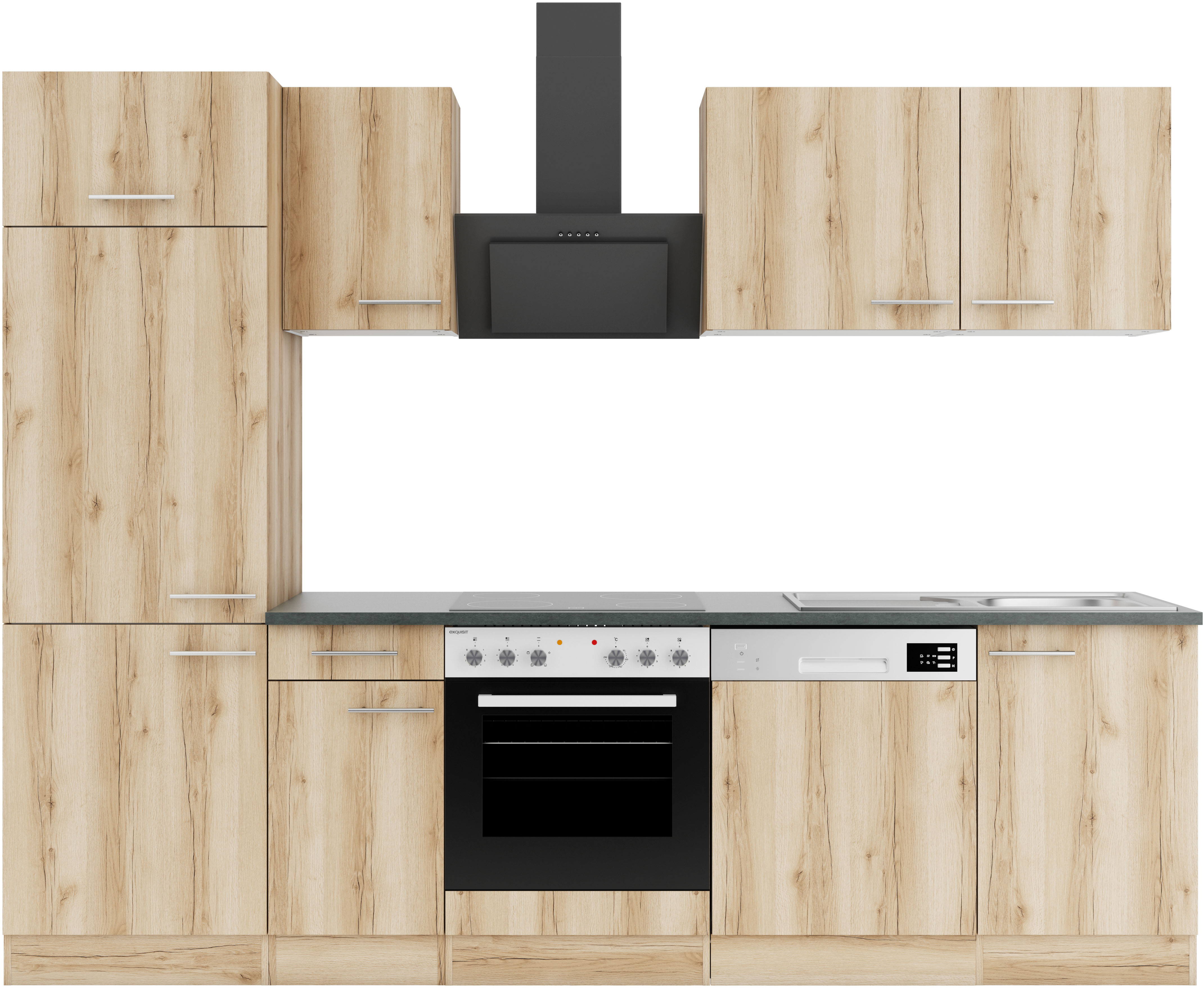 OPTIFIT Küche "Bella", Breite 210 cm, wahlweise mit E-Geräten günstig online kaufen