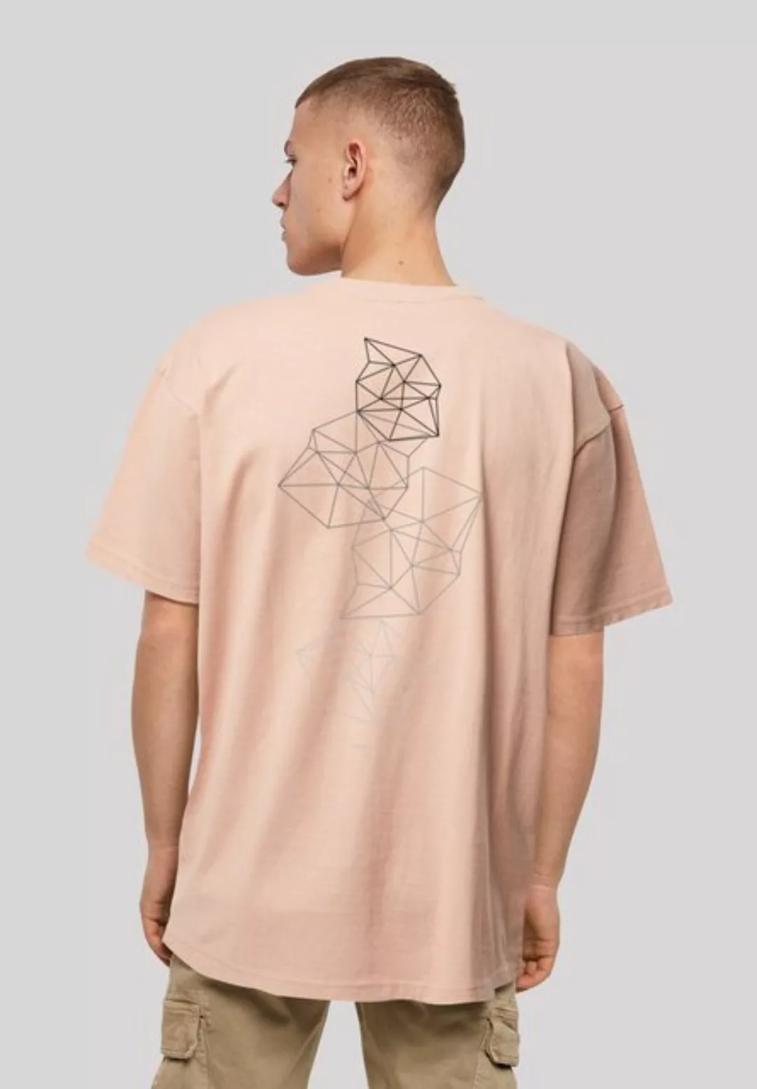 F4NT4STIC T-Shirt Geometric Abstract Print günstig online kaufen