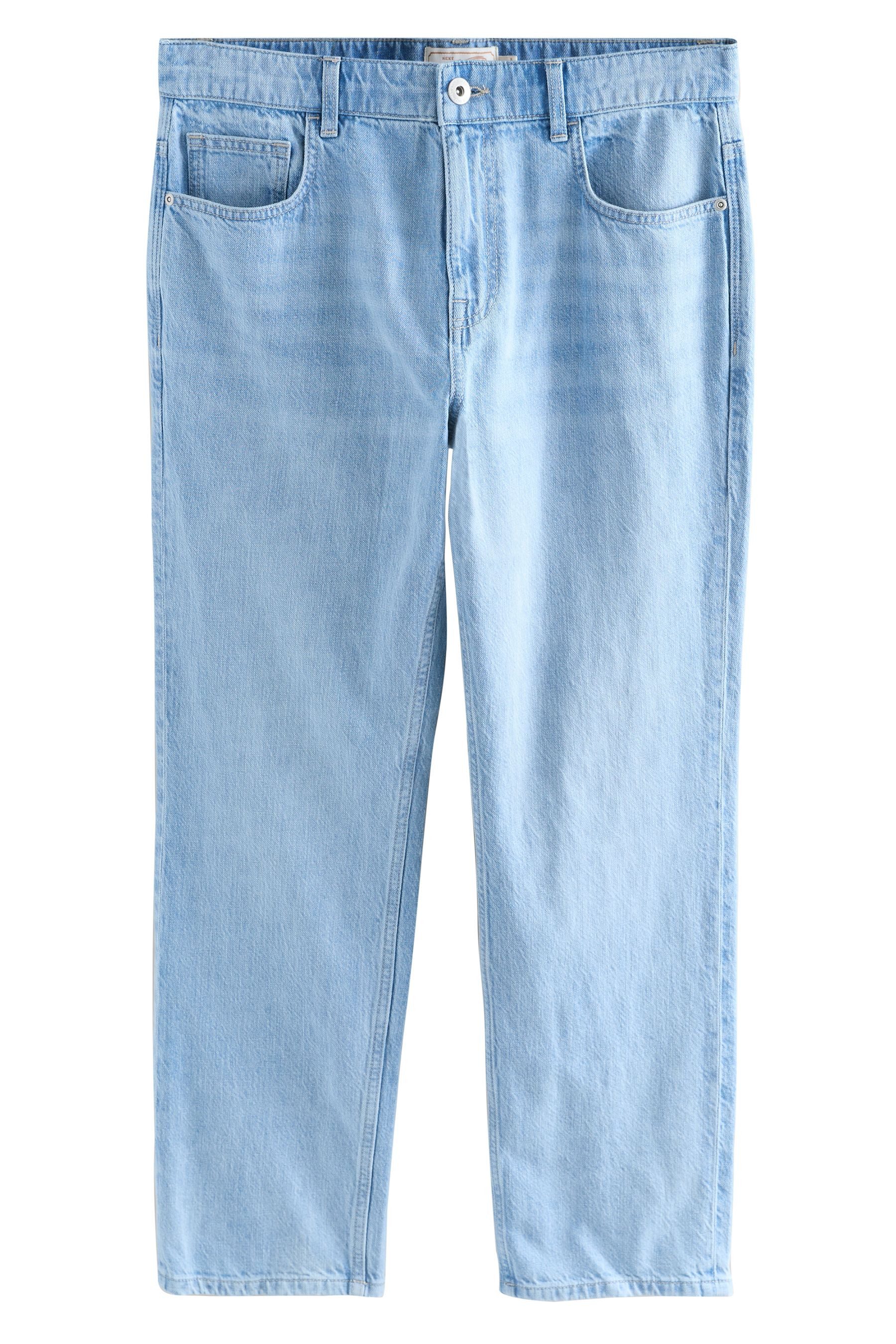 Next Straight-Jeans Signature Hose Baumwolle und günstig online kaufen