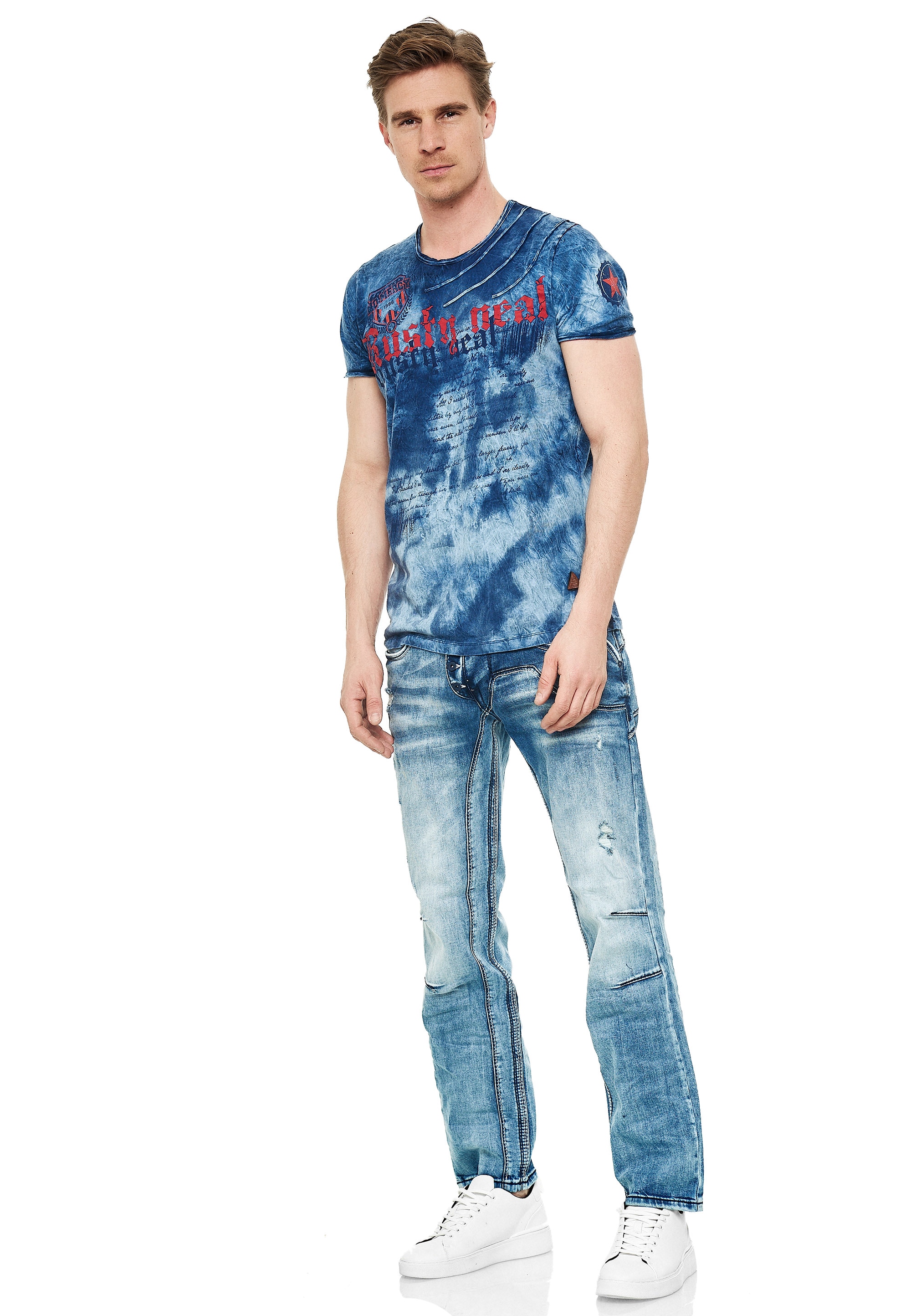 Rusty Neal Bequeme Jeans, mit cooler Waschung günstig online kaufen