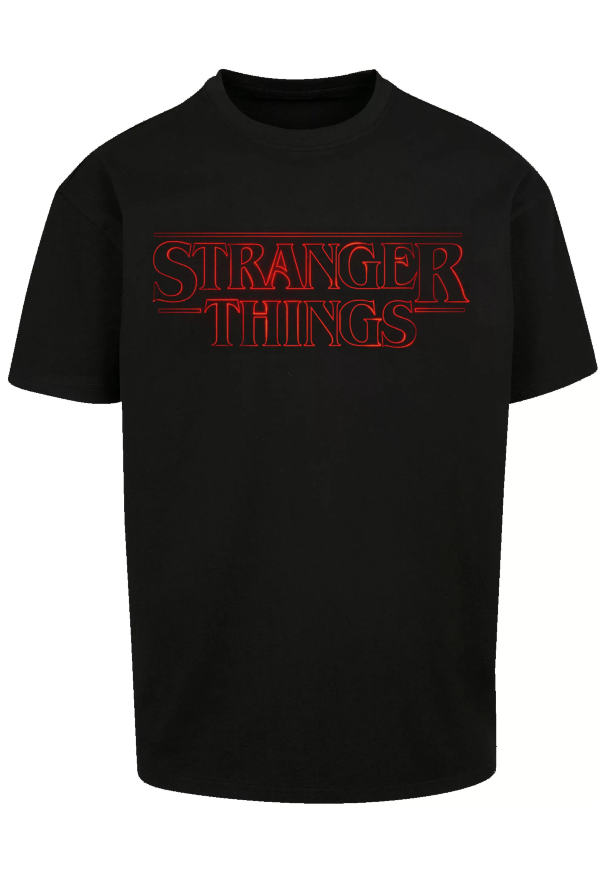 F4NT4STIC T-Shirt "Stranger Things Glow Logo Netflix TV Series", Premium Qu günstig online kaufen