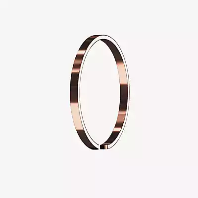 Occhio Mito Sfera Su 40 Leuchtspiegel LED, Kopf roségold günstig online kaufen