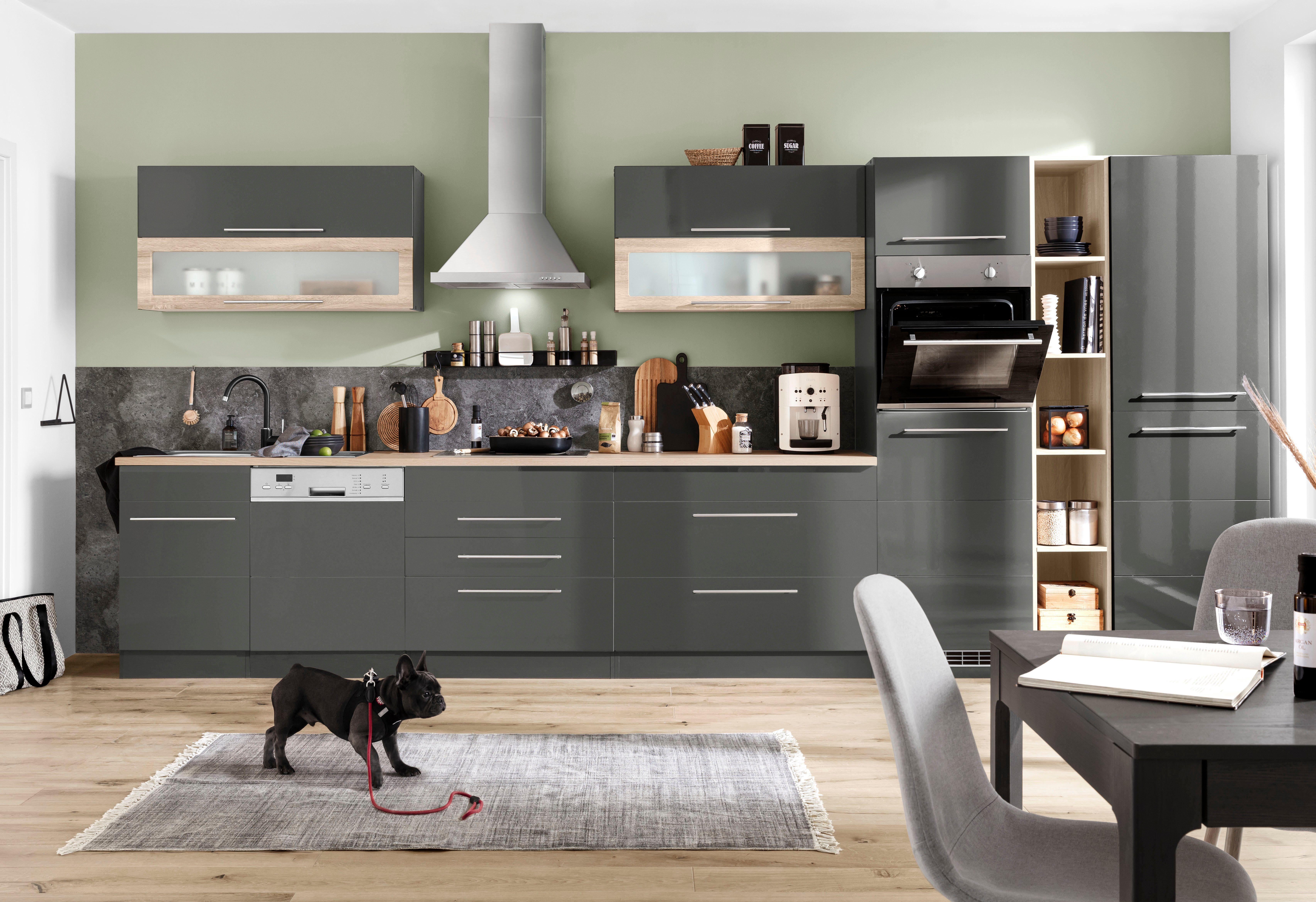 KOCHSTATION Küchenzeile KS-Wien, Breite 440 cm, günstig online kaufen