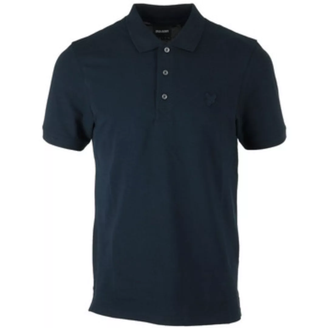 Lyle and Scott Tonal Eagle Poloshirt Navy - Größe XL günstig online kaufen