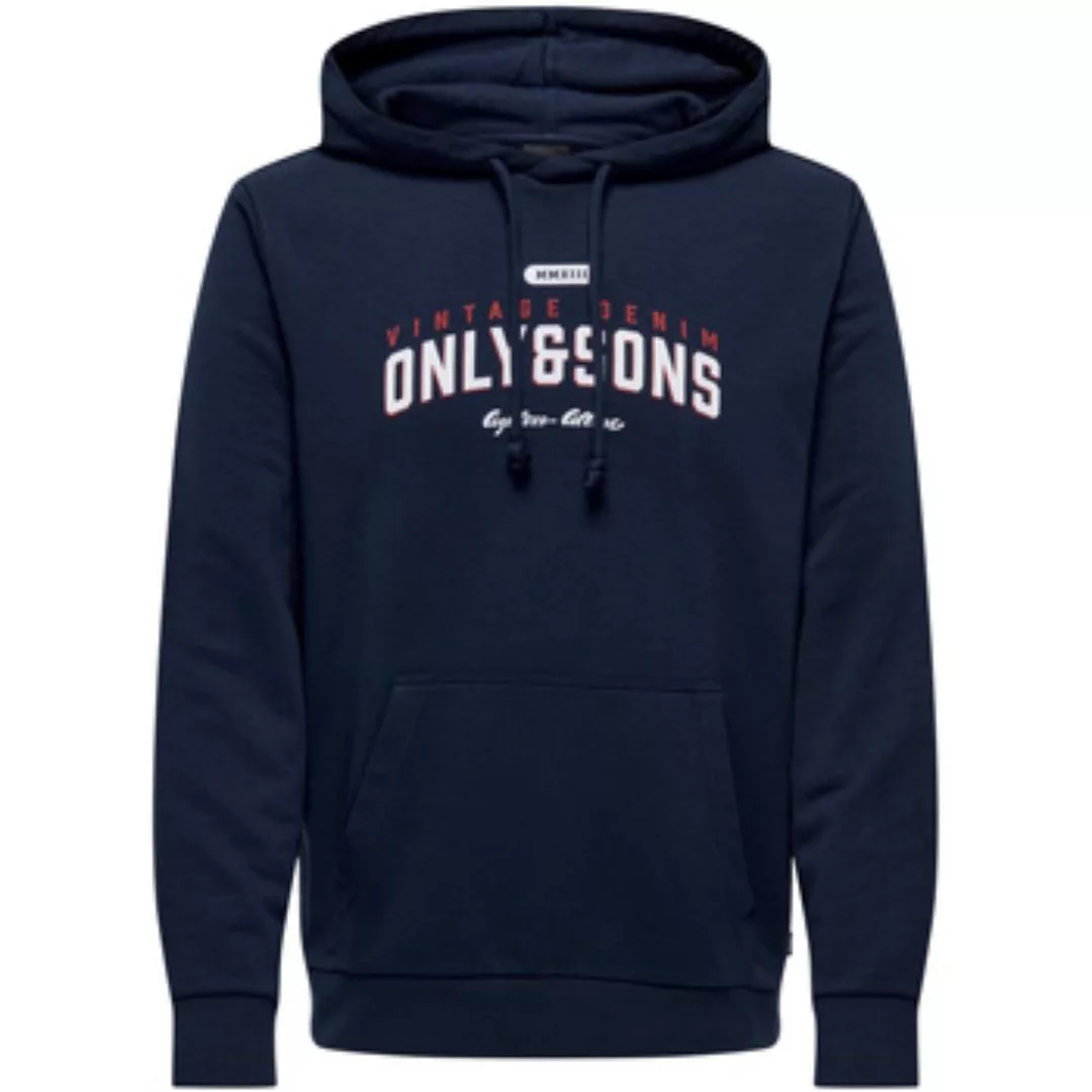 Only & Sons   Sweatshirt Hoodie Lenny Reg Vintage Kapuzensweatshirt günstig online kaufen