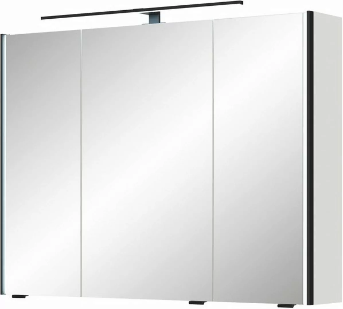 Saphir Spiegelschrank Serie 7045 Badezimmer-Spiegelschrank inkl. LED-Beleuc günstig online kaufen