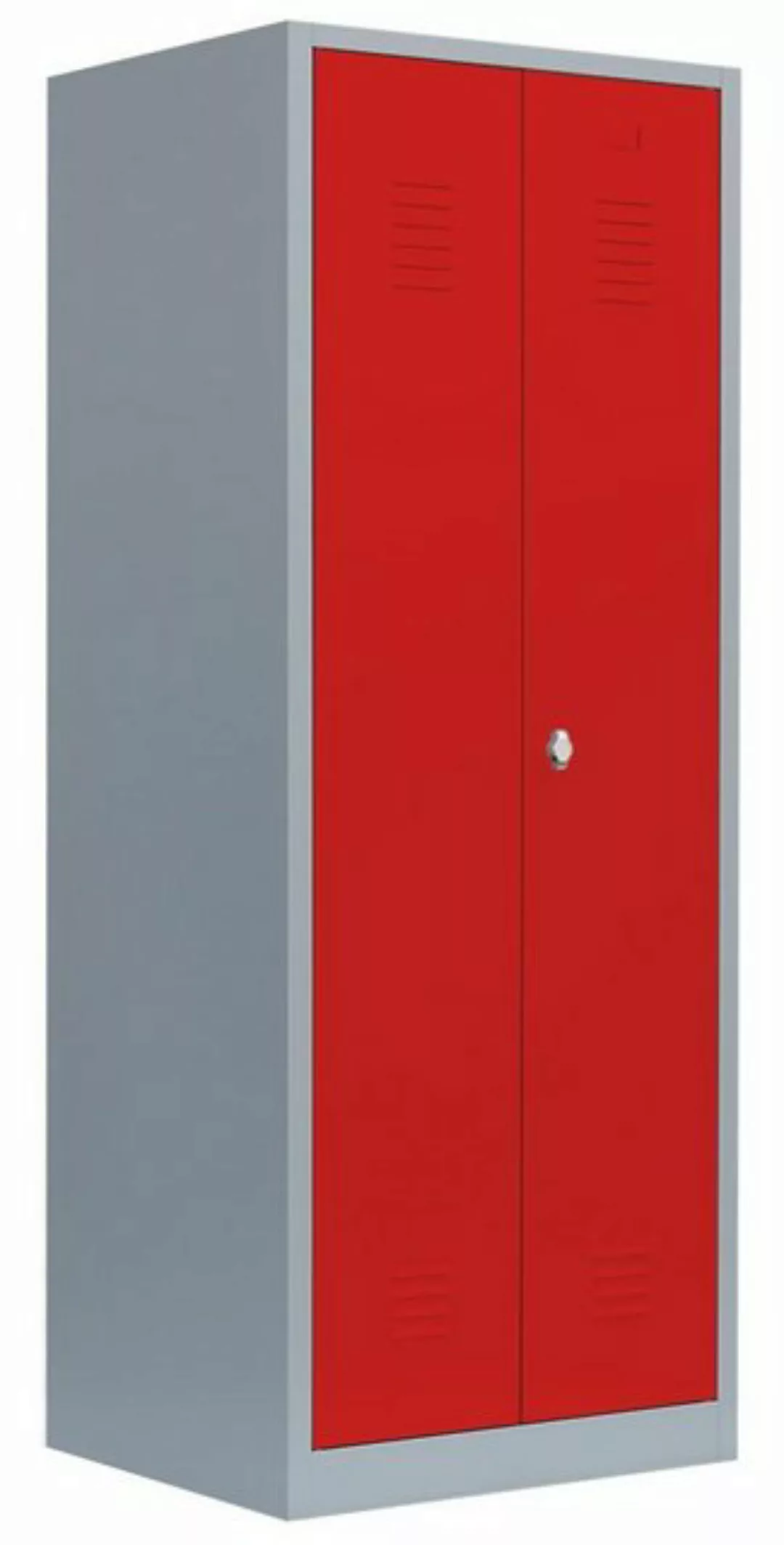 Steelboxx Spind Kleiderspind mittig schließend 180x80x50cm Umkleideschrank günstig online kaufen