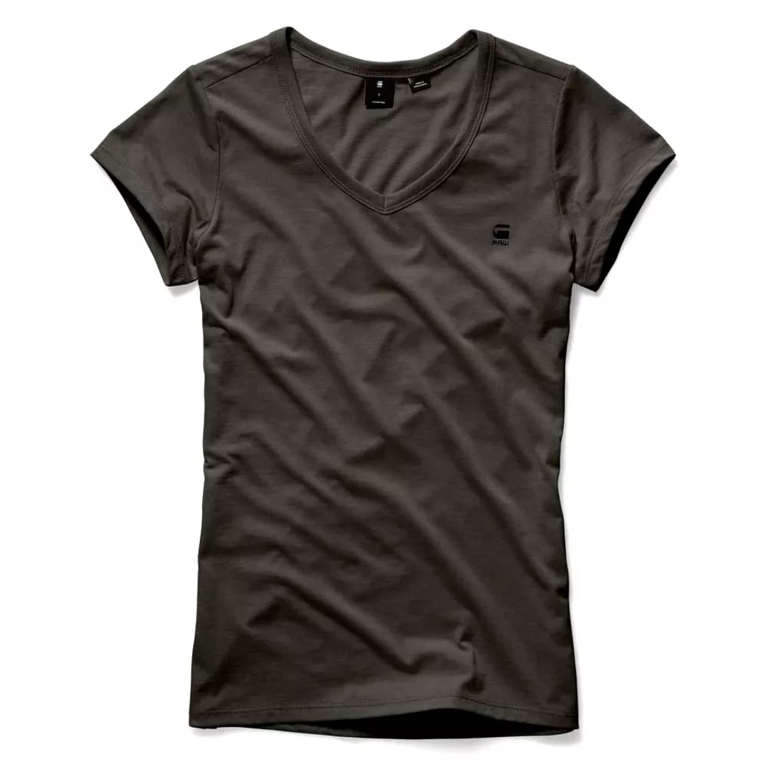 G-star Eyben Slim V Neck Kurzarm T-shirt 3XS Asphalt günstig online kaufen