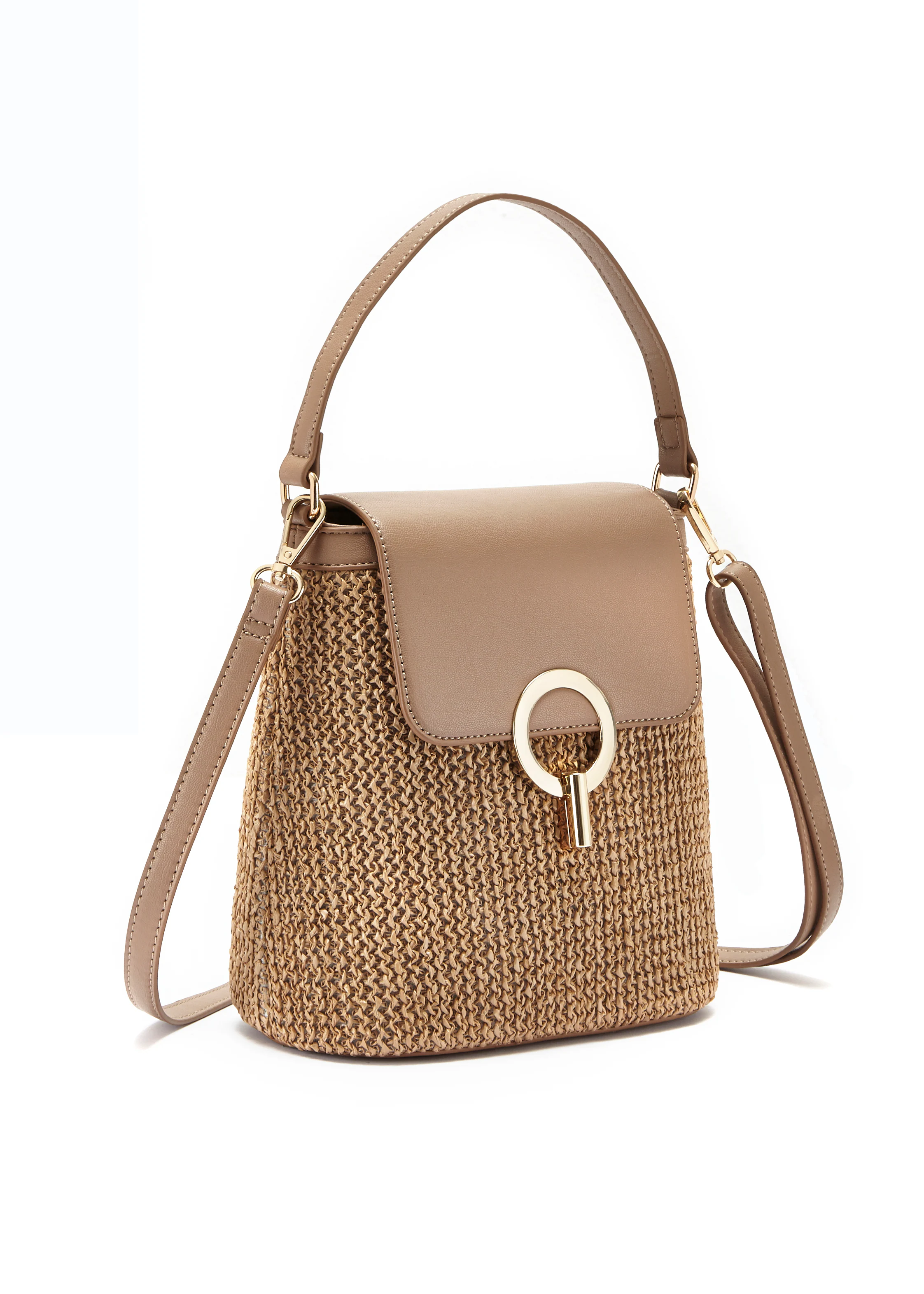 LASCANA Umhängetasche "Schultertasche", Strandtasche, Tragetasche, Korbtasc günstig online kaufen