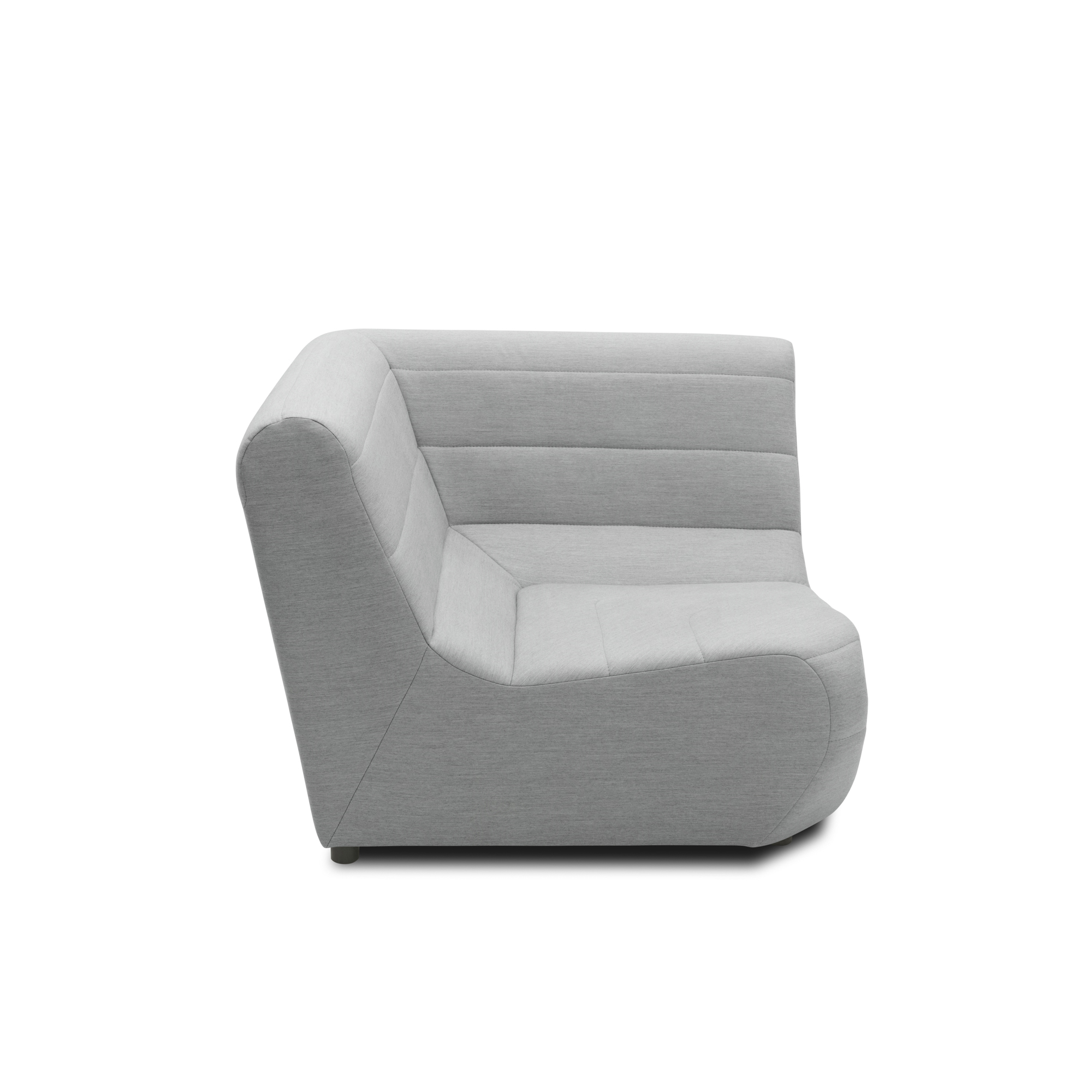 Outdoor Sofa 300 002 Polsterecke, Gartenmöbel, Eckmöbel, Sofa, silber, 106 günstig online kaufen