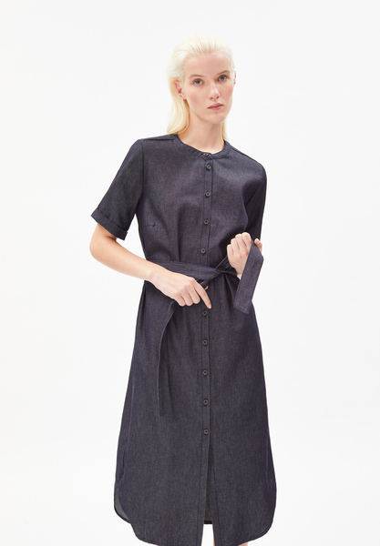 Maare Denim - Damen Jeans Kleid Aus Bio-baumwoll Mix günstig online kaufen