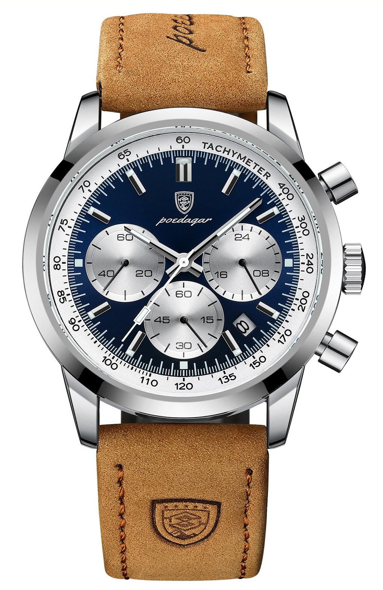 Forrlite Quarzuhr Quarzuhr, Multifunktionsuhr Armbanduhr, Chronograph günstig online kaufen