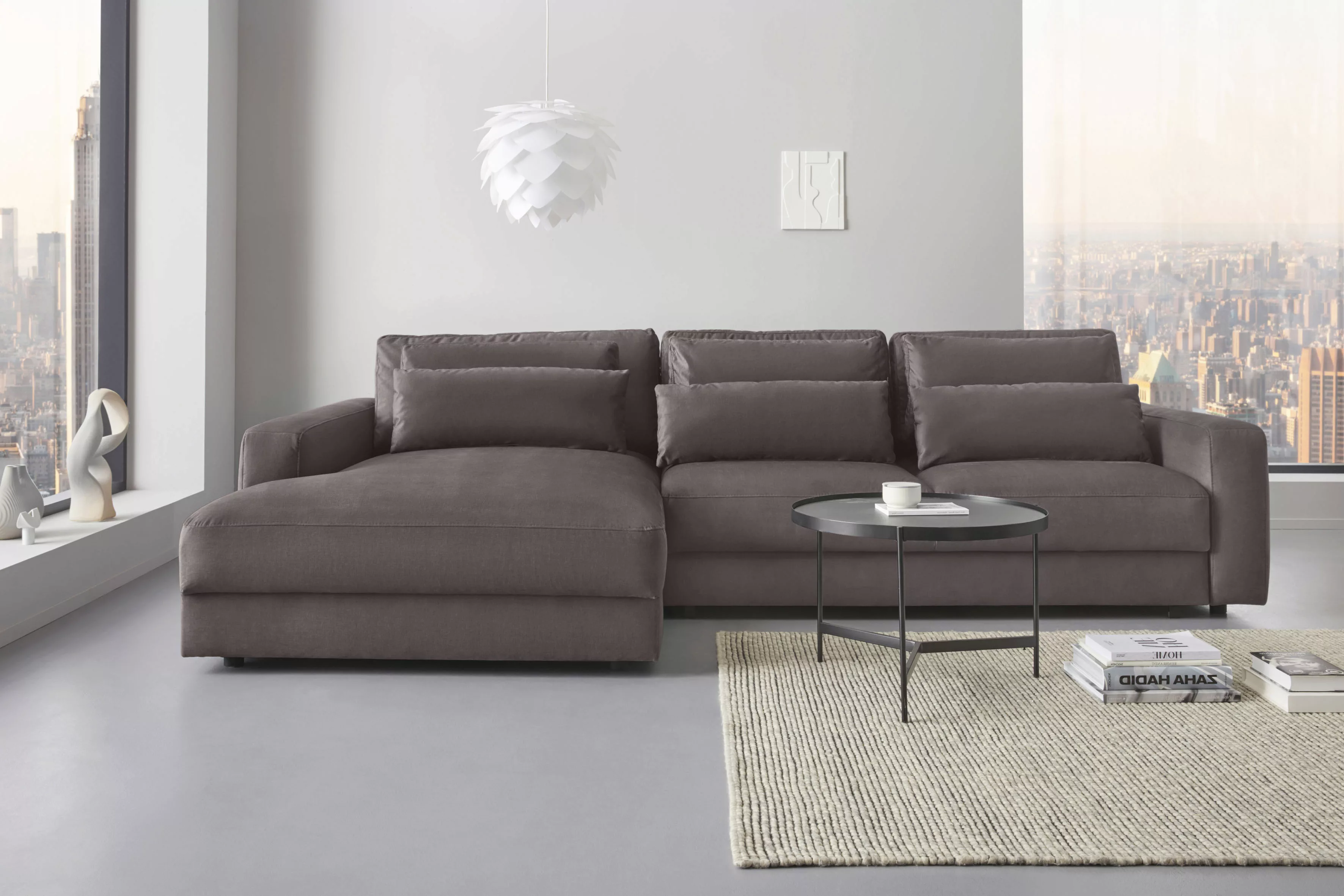 Places of Style Ecksofa "Bloomfield, L-Form", wahlweise mit Bettfunktion un günstig online kaufen