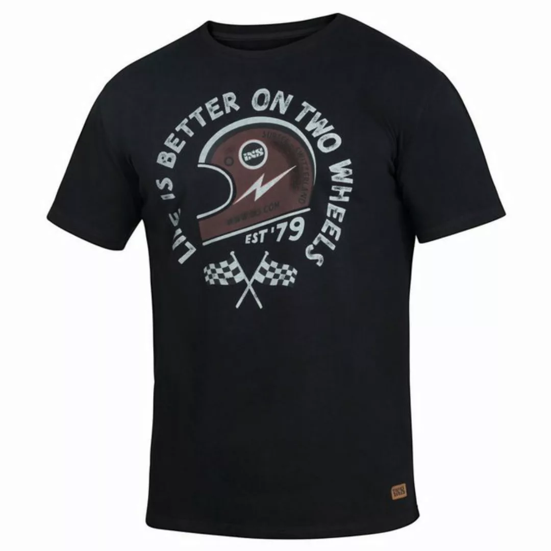 IXS T-Shirt iXS T-Shirt On Two Wheels - schwarz S (1-tlg) günstig online kaufen