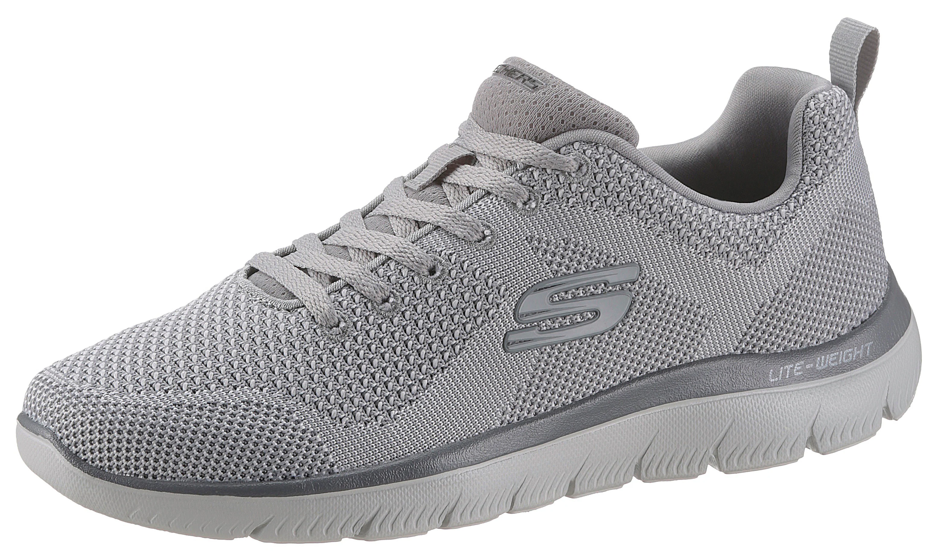 Skechers Sneaker "SUMMITS", mit gepolstertem Schaftrand, Freizeitschuh, Hal günstig online kaufen