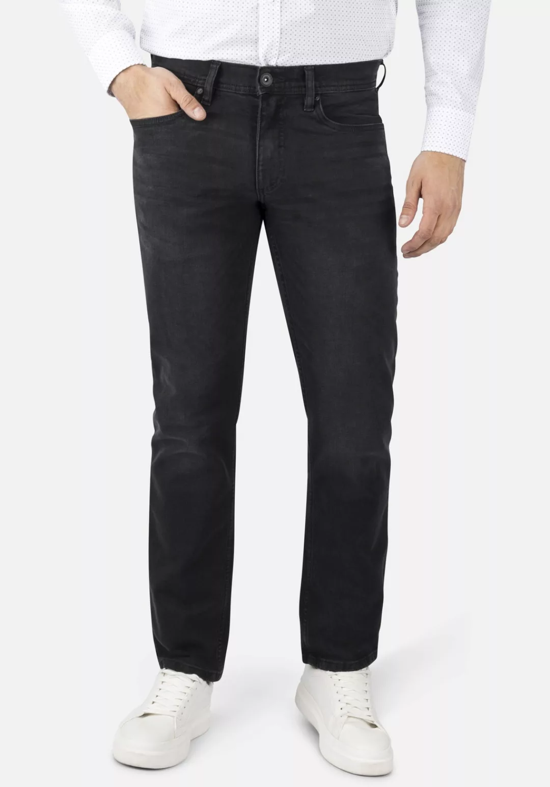 Stooker Men 5-Pocket-Jeans "Glendale Denim Slim Straight Fit", Slim Straigh günstig online kaufen