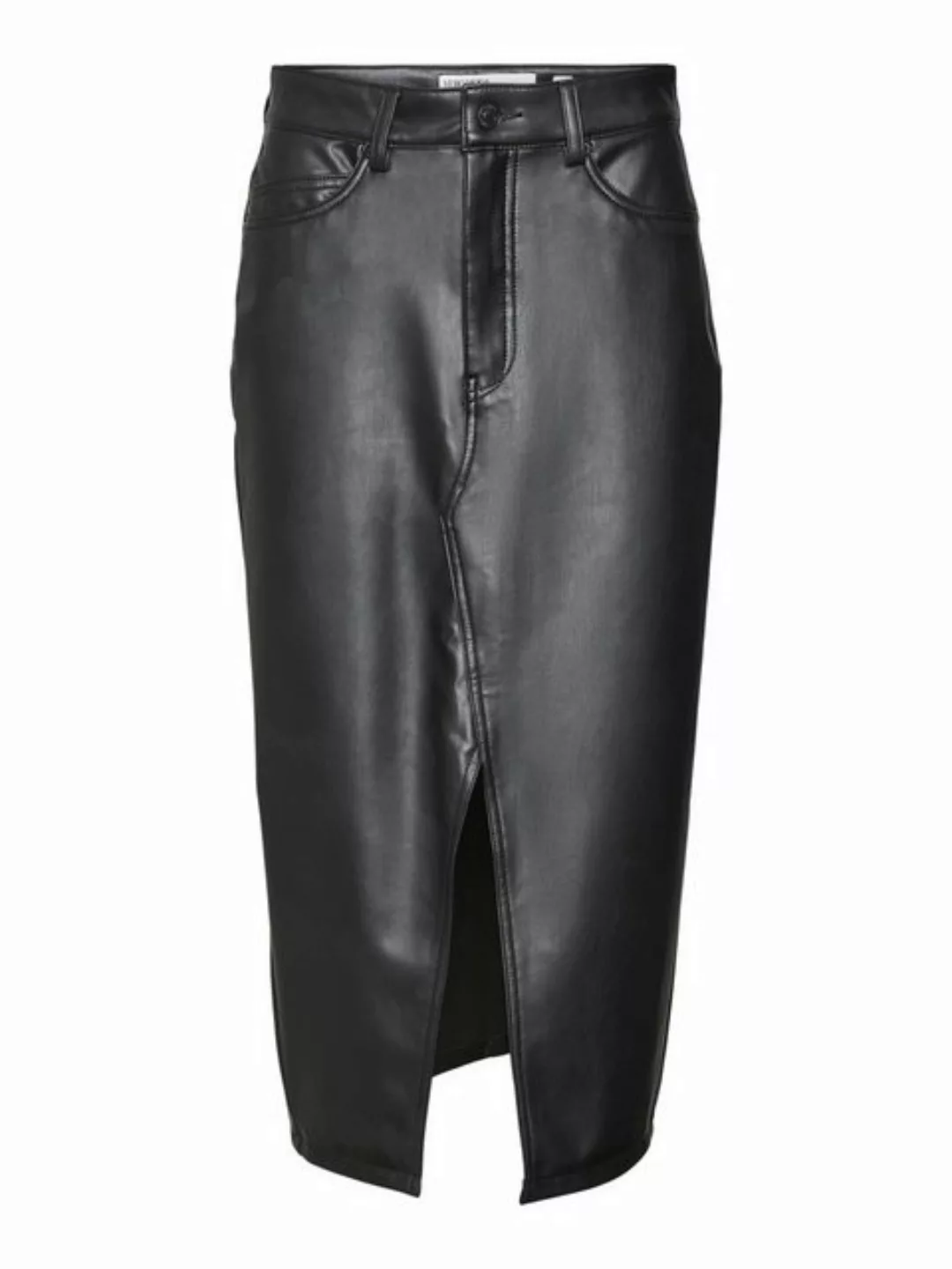 Vero Moda Lederimitatrock VMVERI HR CALF PL SKIRT NOOS günstig online kaufen