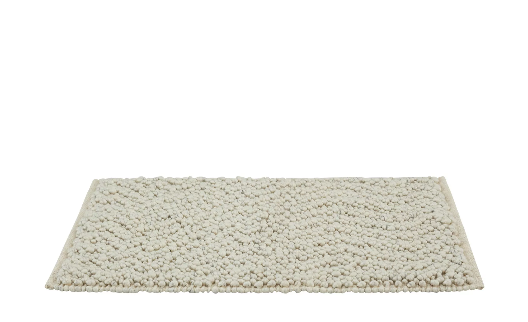 Gray & Jones Handwebteppich  Black Coast ¦ beige ¦ Wolle, Baumwolle ¦ Maße günstig online kaufen