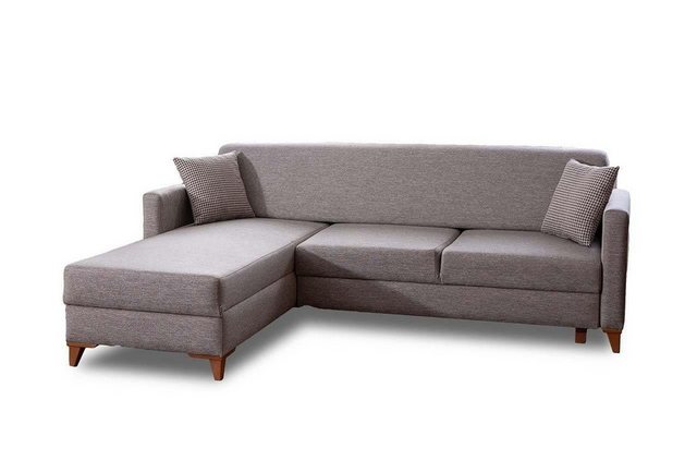 Xlmoebel Ecksofa Neues Designer Ecksofa Wohnzimmer Luxur Hellgrau, 1 Teile, günstig online kaufen