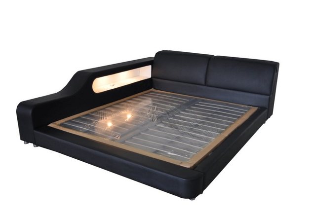 JVmoebel Bett Luxus Leder Design Polster Betten Doppel Modernes 180/200 Bet günstig online kaufen