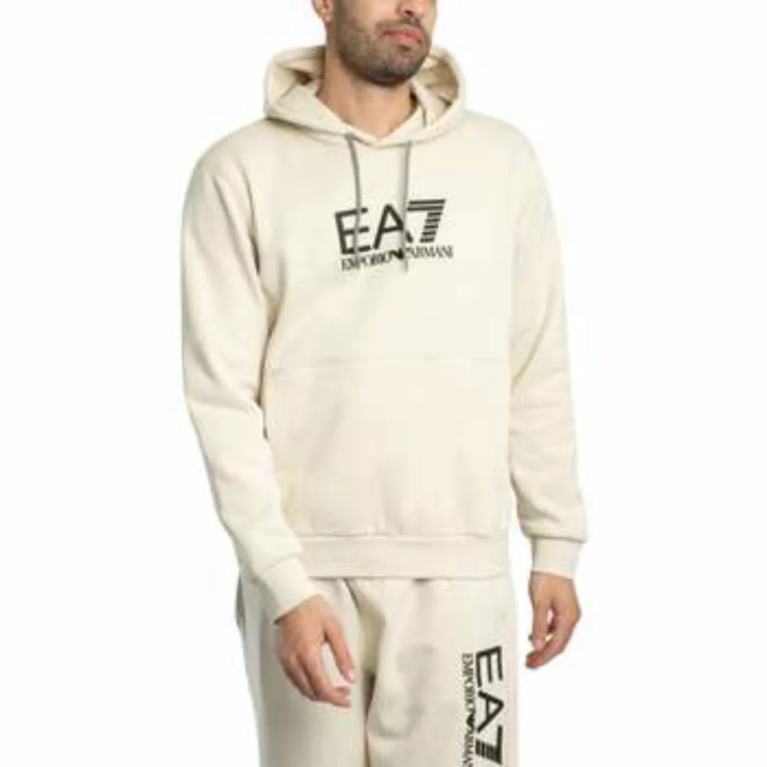 Emporio Armani EA7  Sweatshirt Moderner Hoodie mit Logo-Grafik günstig online kaufen