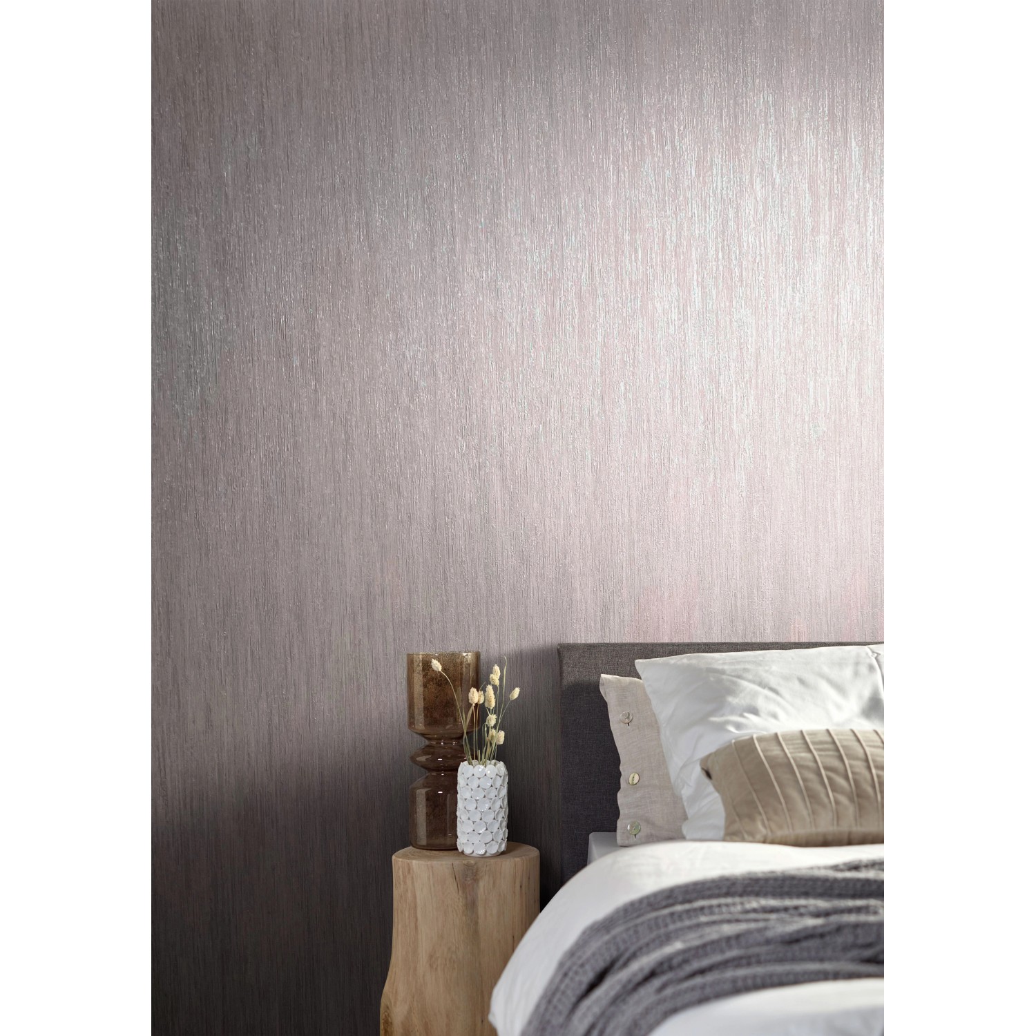 Marburg Vliestapete Natural Opulence Struktur Uni Weiß-Beige FSC® günstig online kaufen