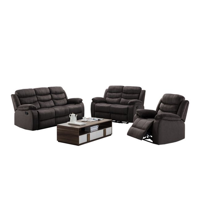 HTI-Living Polstergarnitur Sofagarnitur Kirwall, (Set, 3-tlg., 1x Sofa, 1x günstig online kaufen