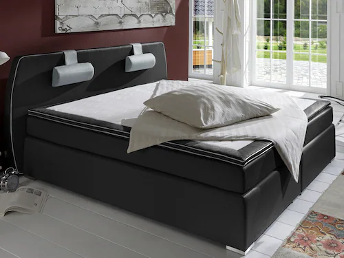 ATLANTIC home collection Boxspringbett "Rex", mit Topper und verstellbaren günstig online kaufen