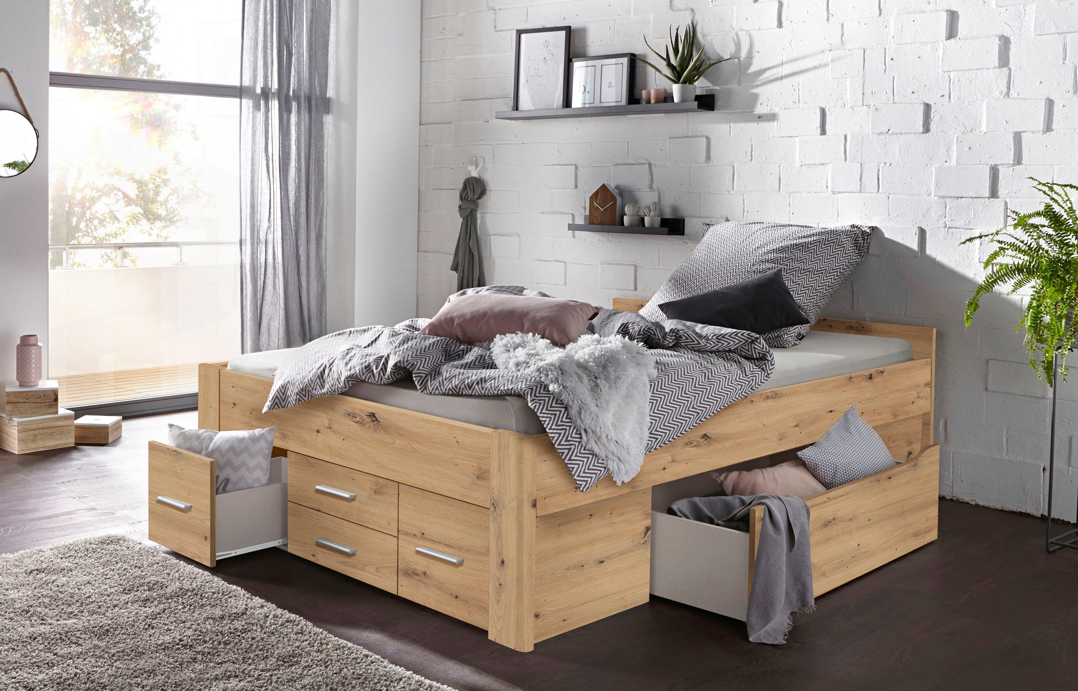 rauch Bett "Scala", mit Schubkästen in 3 Varianten günstig online kaufen