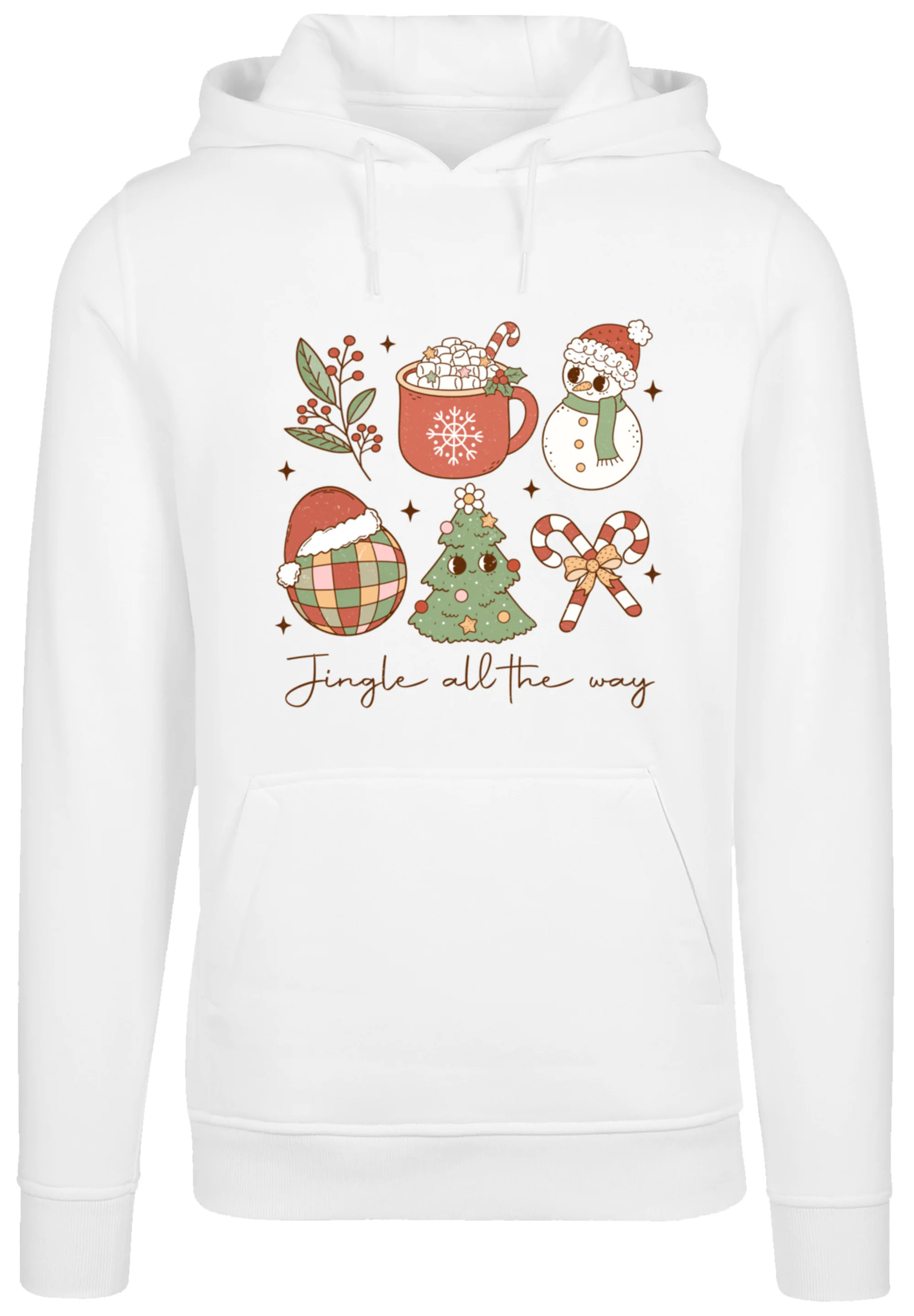 F4NT4STIC Kapuzenpullover "Jingle All The Way Christmas Groove", Premium Qu günstig online kaufen