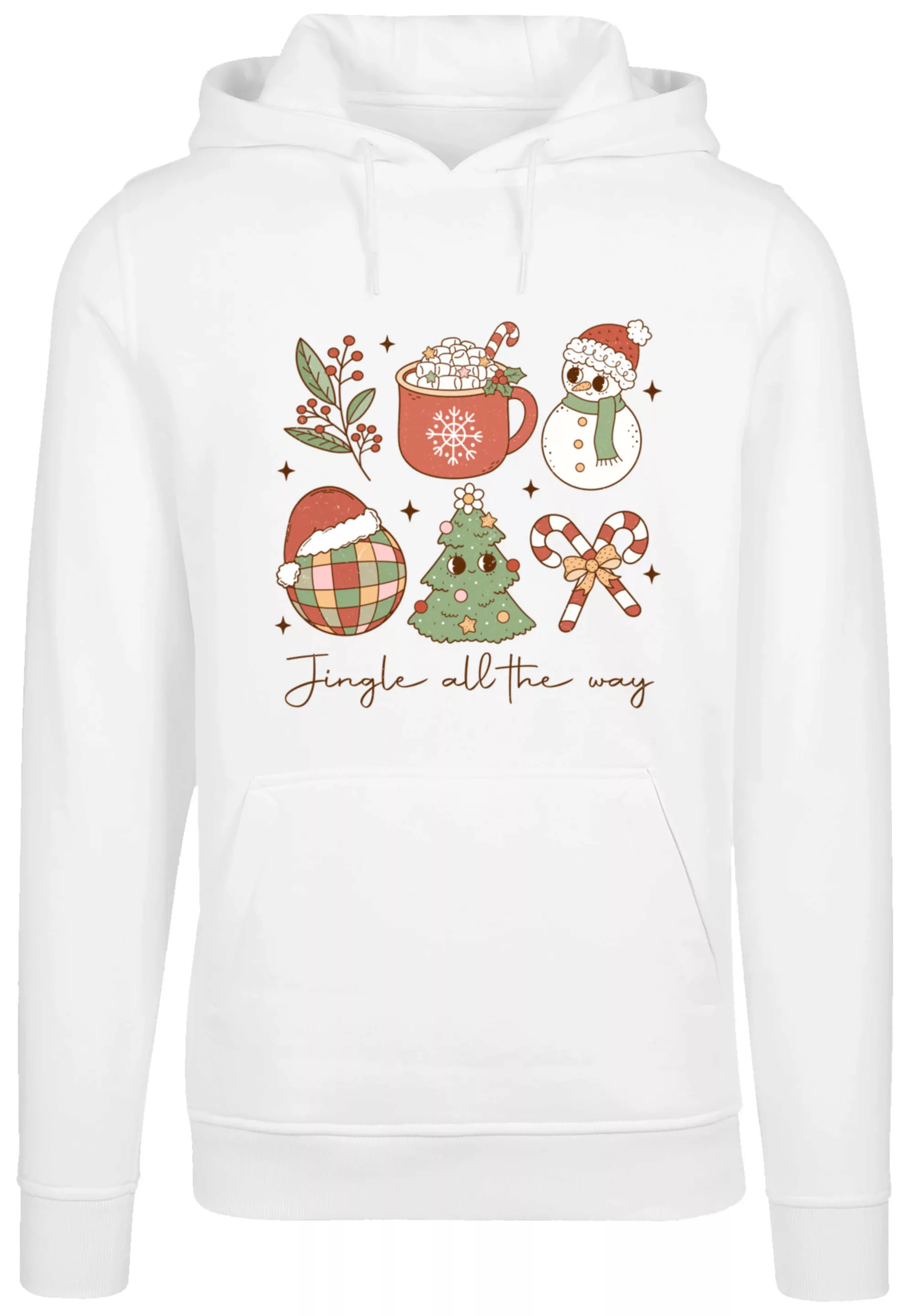 F4NT4STIC Kapuzenpullover "Jingle All The Way Christmas Groove", Premium Qu günstig online kaufen