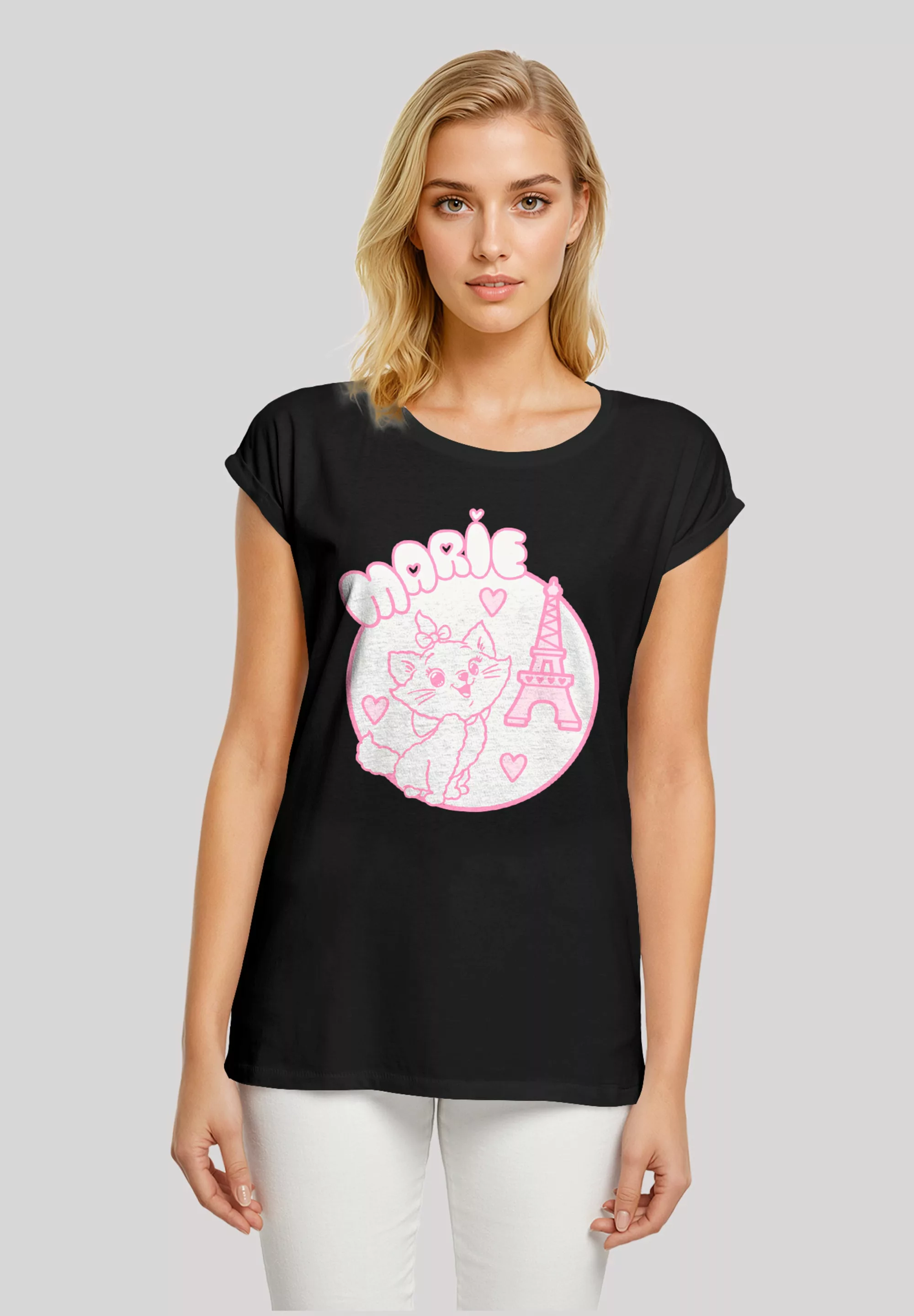 F4NT4STIC T-Shirt "Disney Aristocats Marie Love in Paris", Premium Qualität günstig online kaufen