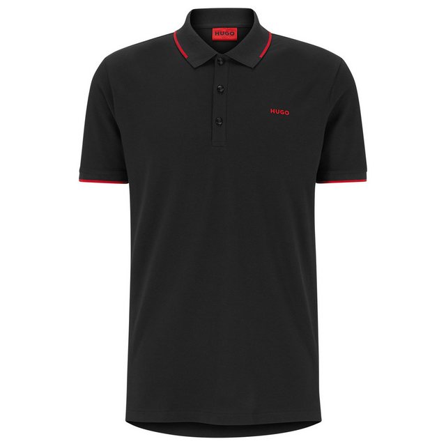 HUGO Poloshirt Herren Poloshirt - DINOSO222, Pique, Knopfleiste günstig online kaufen