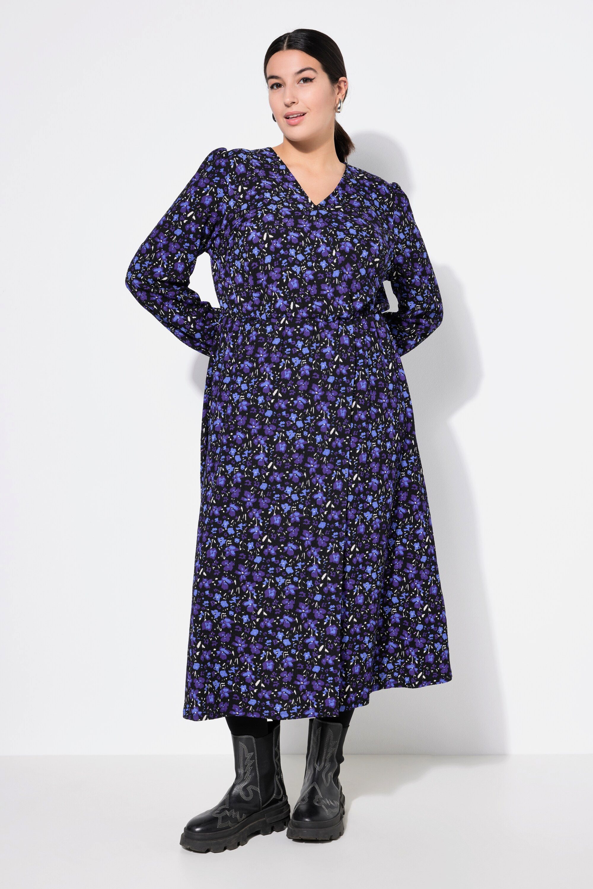 Studio Untold Maxikleid Maxikleid A-Linie Wickeloptik günstig online kaufen