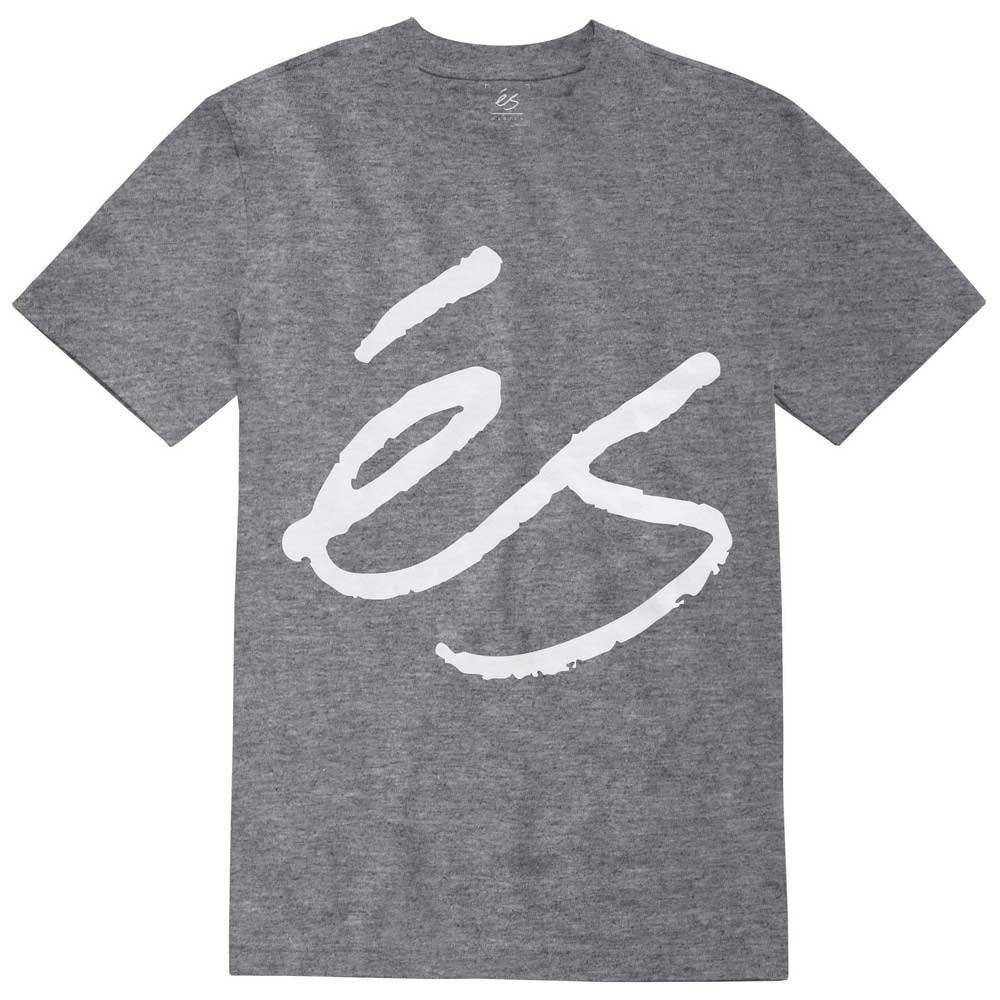 Es Big Script Kurzärmeliges T-shirt M Grey / Heather günstig online kaufen