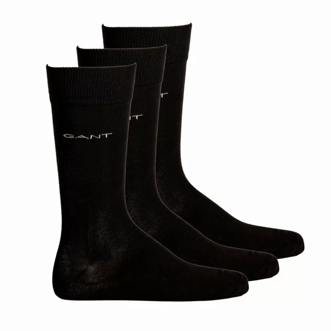 GANT Herren Socken, 3er Pack - Soft Cotton Socks, Strümpfe, One Size, einfa günstig online kaufen